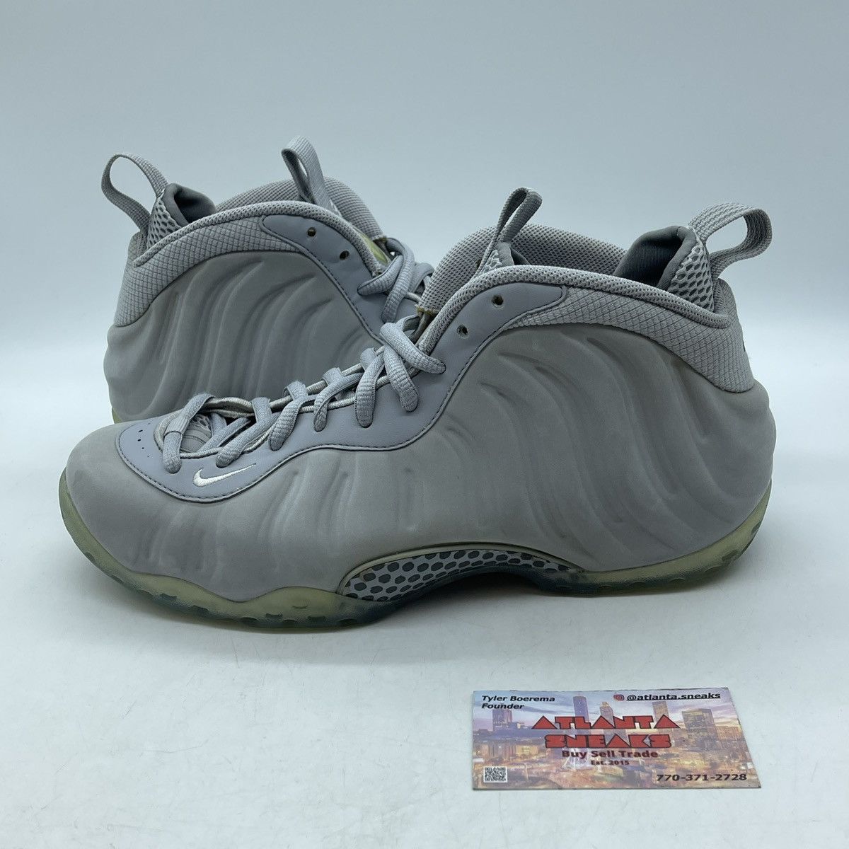 Nike Air foamposite one wolf grey Size US 9.5 / EU 42-43 - 1 Thumbnail