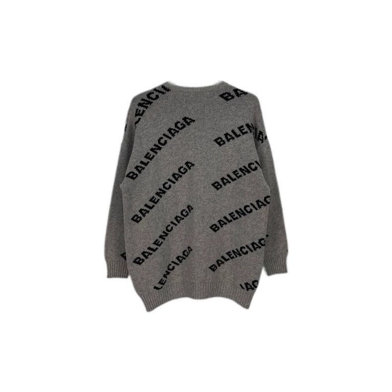 Balenciaga Balenciaga Grey Bullet Curtain Sweater-2506 Size US XS / EU 42 / 0 - 2 Thumbnail