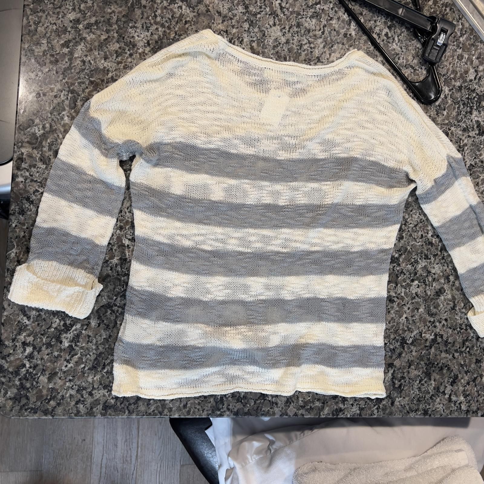 Other Maunces Women's Lightweight Striped Sweater with Pocket Size S / US 4 / IT 40 - 3 Thumbnail