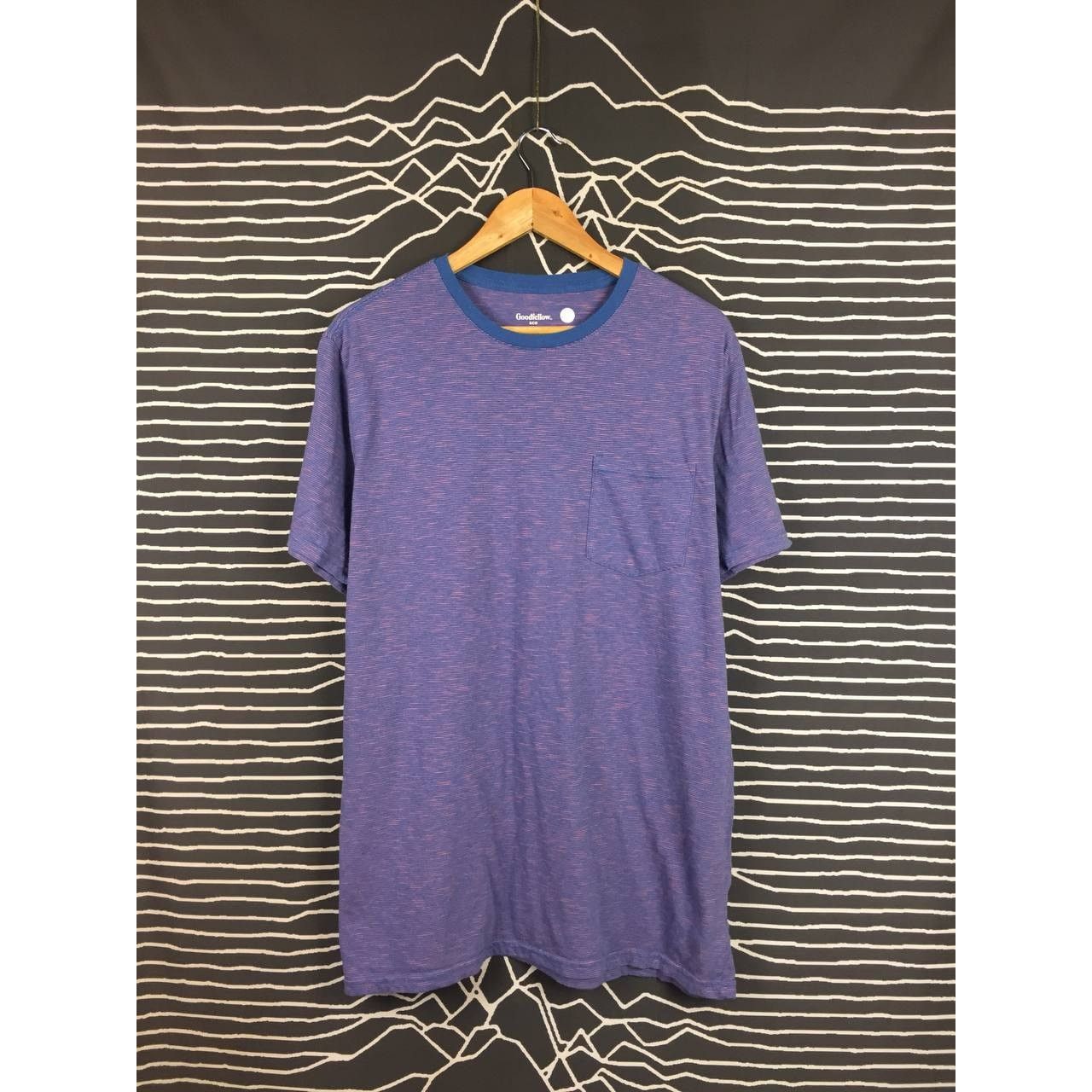 Other × Vintage Goodfellow & Co Standard Fit Striped Pocket Casual Tee Size US XL / EU 56 / 4 - 2 Thumbnail