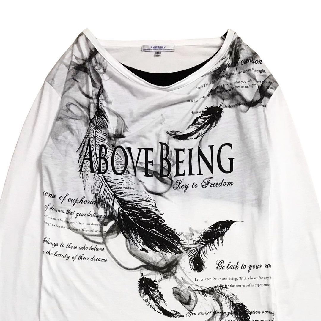 If Six Was Nine Japanese Poem Long Sleeve Tshirt Size US M / EU 48-50 / 2 - 2 Thumbnail