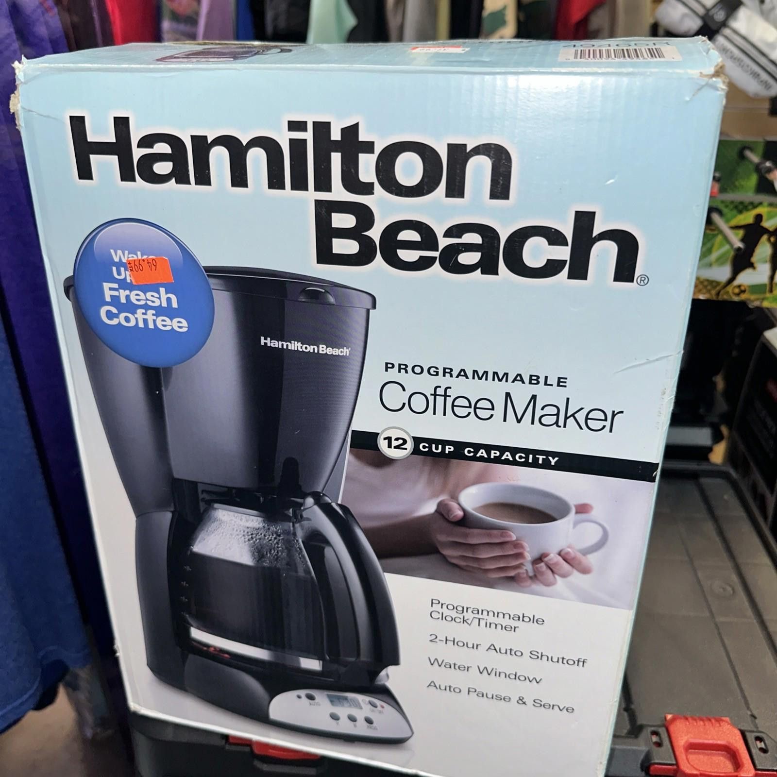 Other Hamilton Beach Black 12 Cup Programmable Coffee Maker Size ONE SIZE - 1 Thumbnail