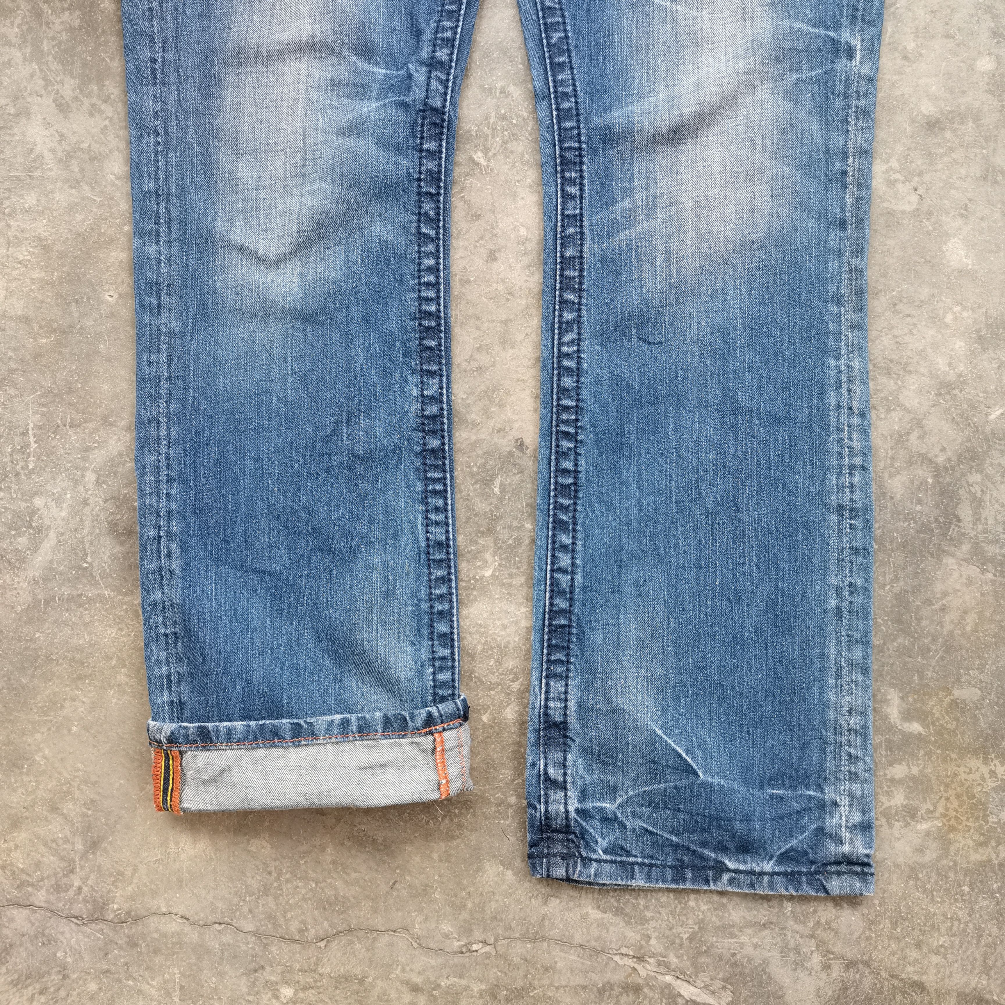 Rock Revival Vintage ROCK REVIVAL Timothy Straight Cyberpunk Skater Jeans Size US 33 - 3 Thumbnail