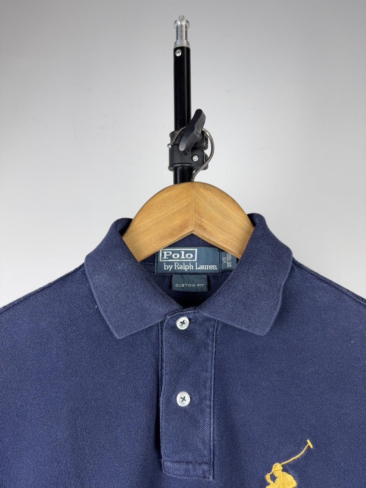 Polo Ralph Lauren 90s Retro VNTG Polo Ralph Lauren Big Pony No.3 Navy Polo XS Size US XS / EU 42 / 0 - 9 Thumbnail