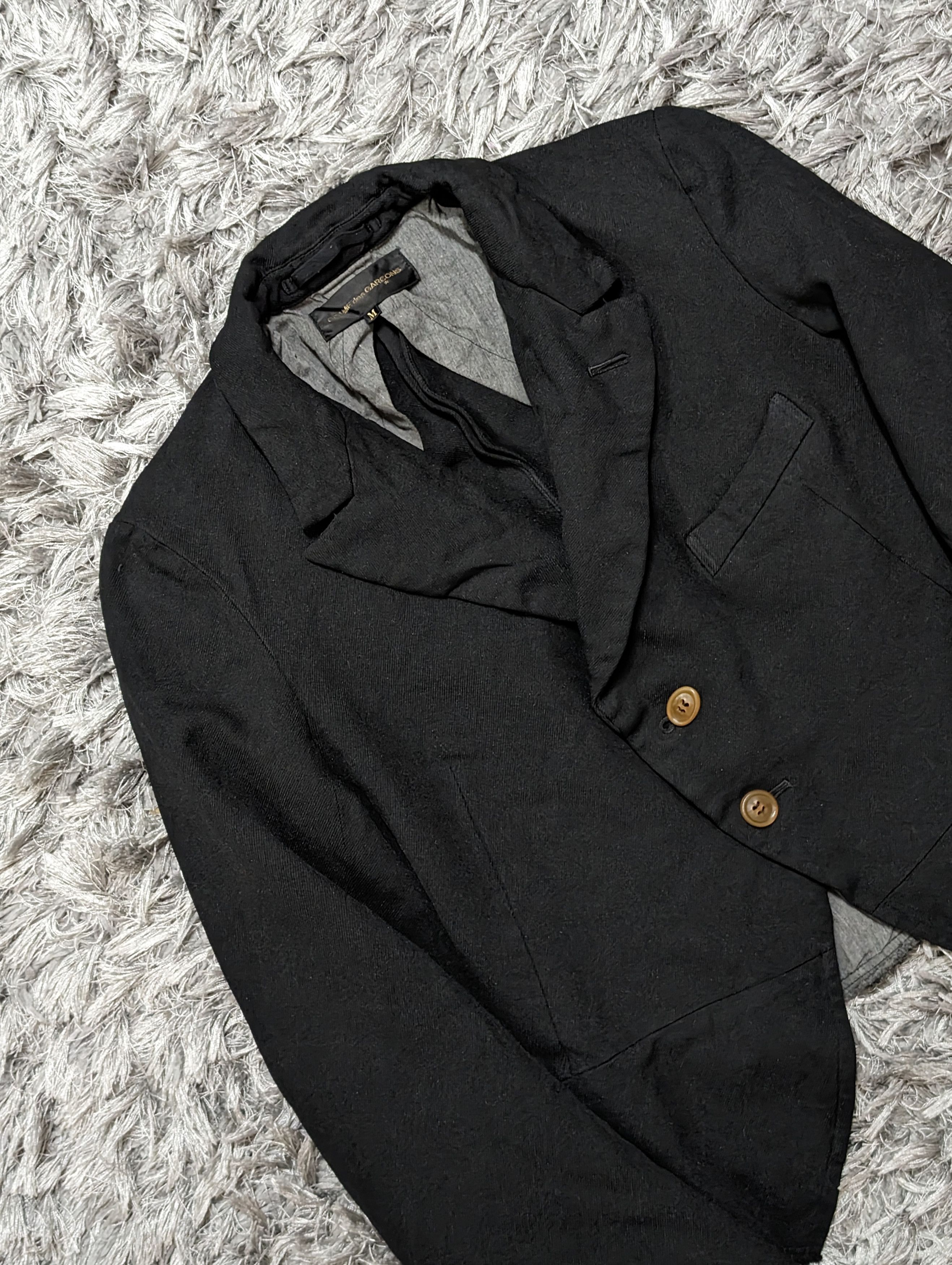 Comme des Garcons S/S 2004 Comme Des Garcons Cropped Tail Jacket Outerwear Size M / US 6-8 / IT 42-44 - 5 Thumbnail