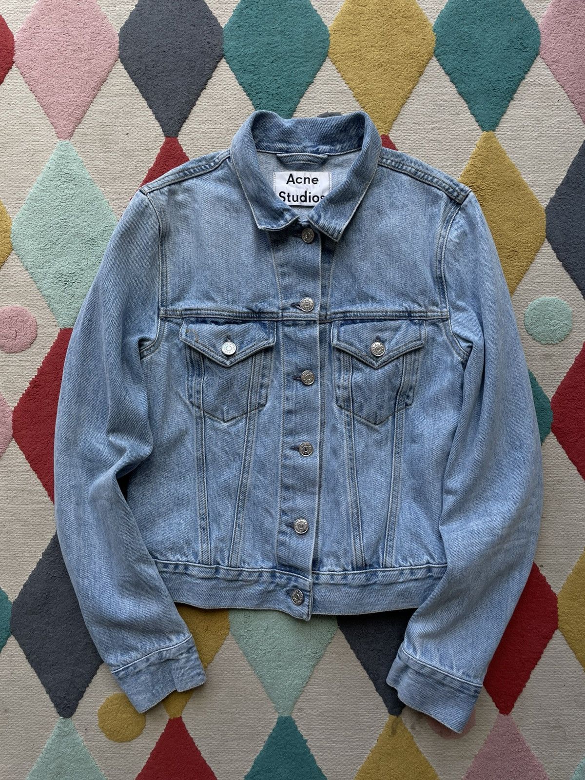 Acne Studios Acne Studios Tag LT Vintage Light Wash Blue Den Size US S / EU 44-46 / 1 - 6 Thumbnail