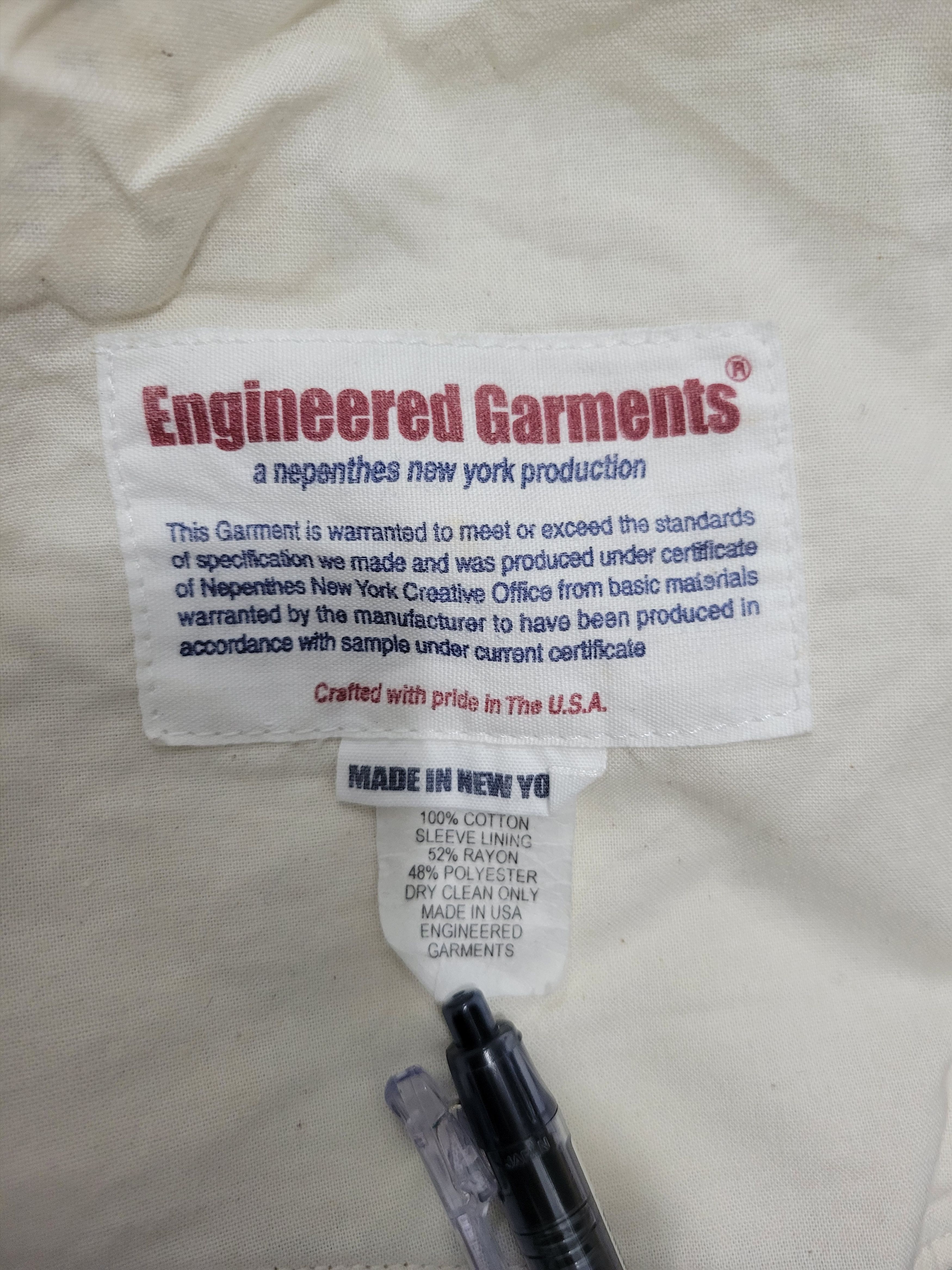 Engineered Garments Engineered Garments coat Size US S / EU 44-46 / 1 - 4 Thumbnail