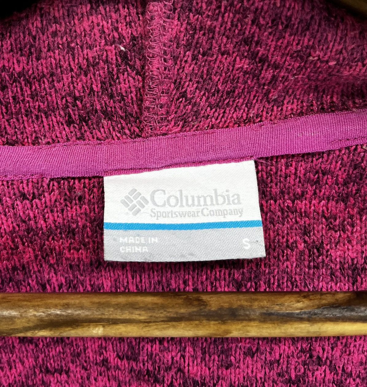 Columbia Columbia Fleece Hooded Rare Multicolor Zip Up Jacket Size S / US 4 / IT 40 - 6 Thumbnail