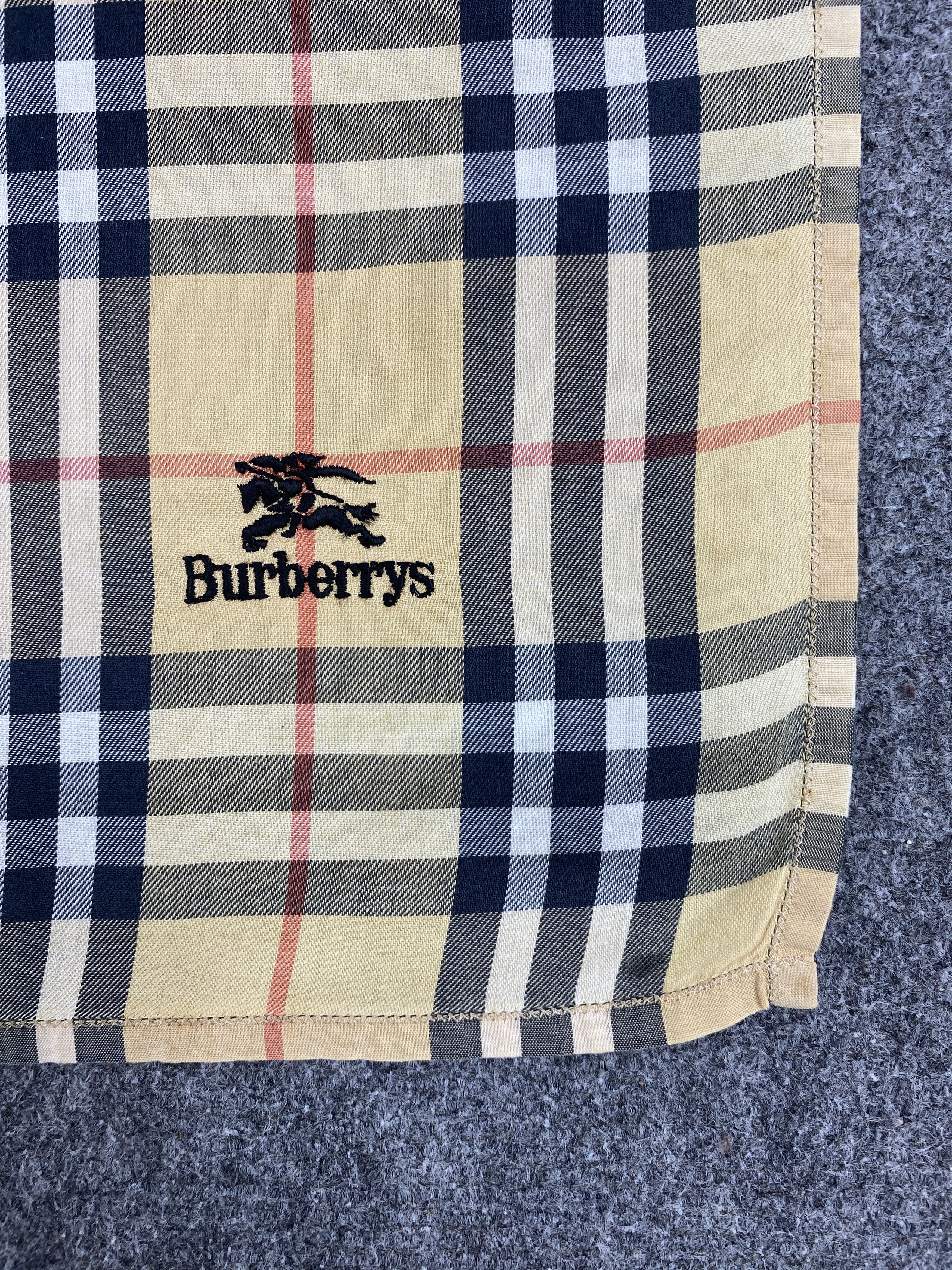 Burberry Burberry Novacheck Handkerchief Bandana Neckerchief HKC0444 Size ONE SIZE - 5 Thumbnail