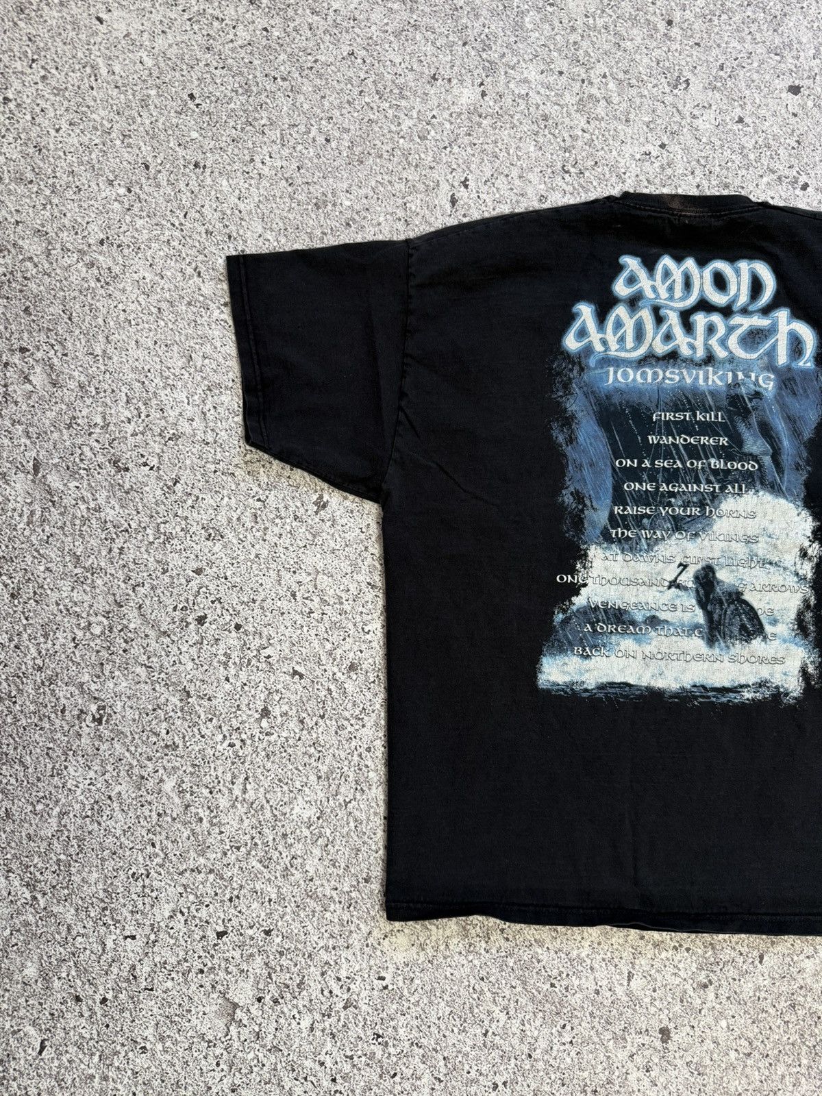 Band Tees × Vintage Vintage 2016 Amon Amarth Jomsviking Rock T-Shirt Size 3XL Size US XXL / EU 58 / 5 - 7 Thumbnail