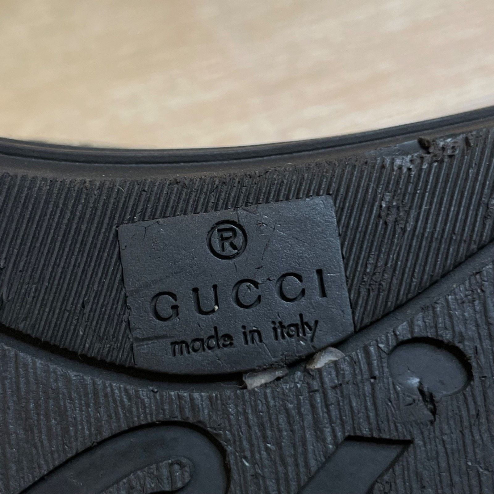 Gucci GUCCI Sneakers BROWN Leather low Top GG Monogram Canvas Size US 8 / EU 41 - 16 Thumbnail
