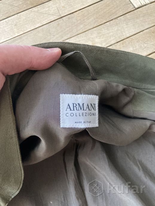 Armani Collezioni Armani Collezioni Leather Jacket Size US M / EU 48-50 / 2 - 3 Thumbnail