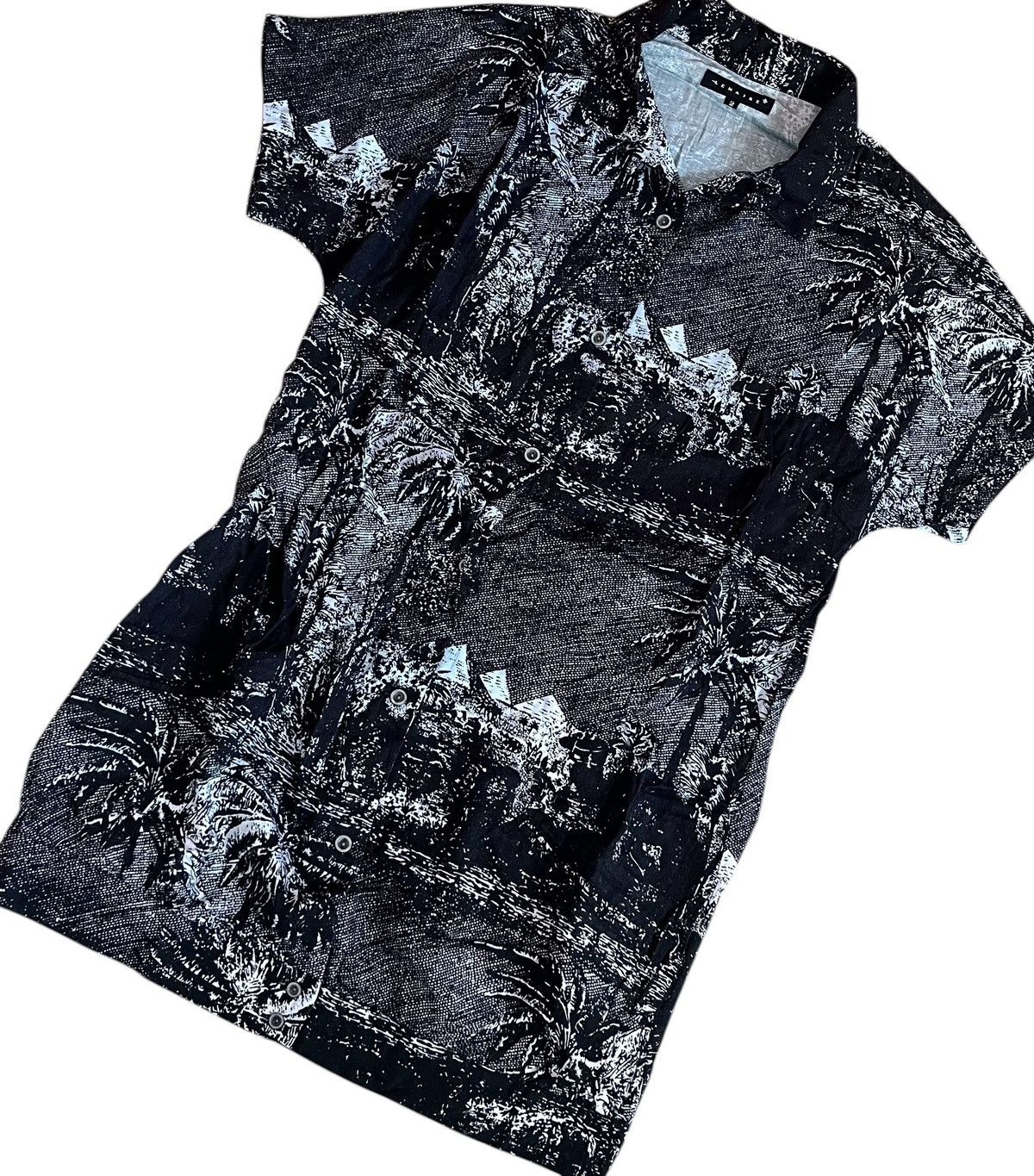 Lemaire Lemaire all over print open collar flowy long shirt Size US S / EU 44-46 / 1 - 2 Thumbnail