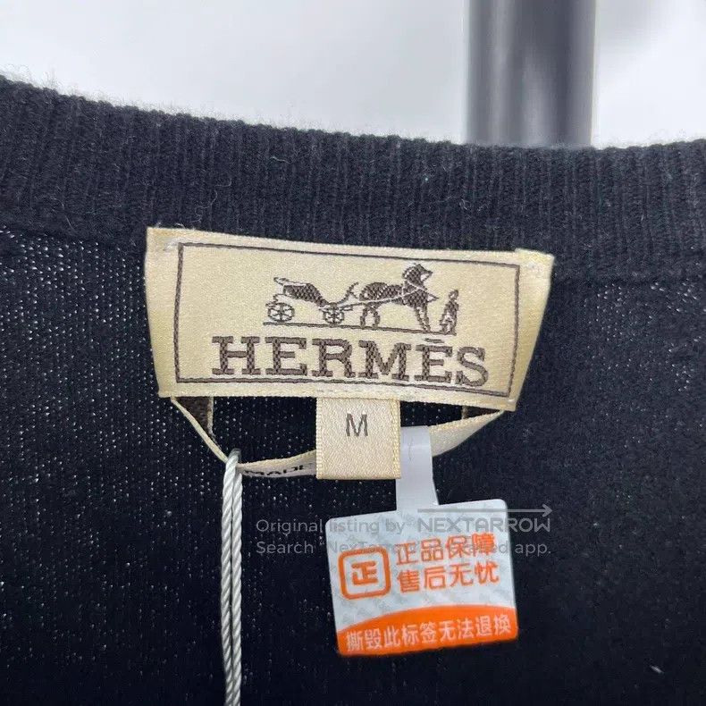 Hermes Hermes Black Sweater Size M / US 6-8 / IT 42-44 - 5 Thumbnail