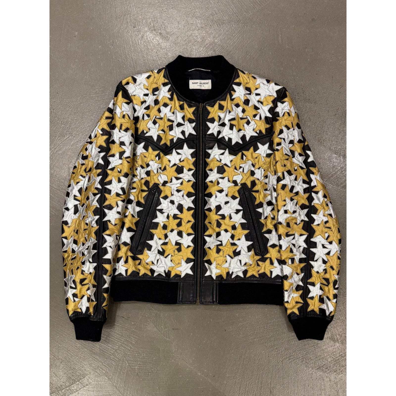Saint Laurent Paris S/S2016 Saint Laurent by Hedi Slimane sample stars jacket Size US S / EU 44-46 / 1 - 1 Thumbnail