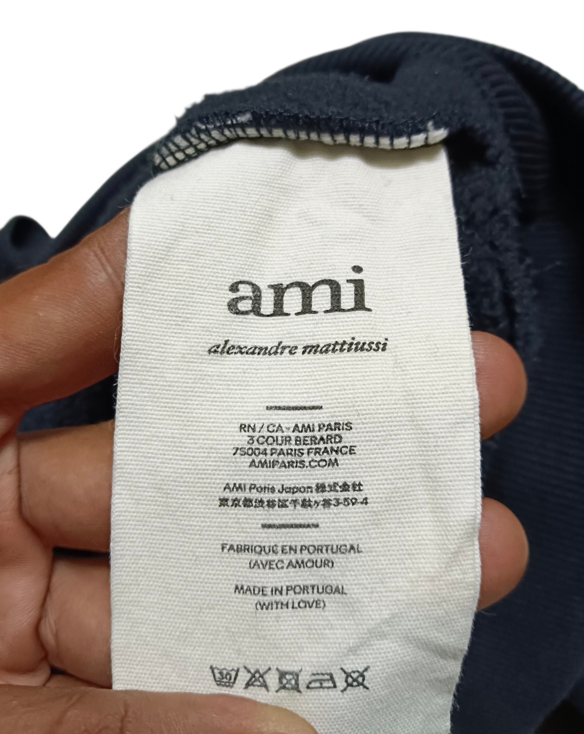 AMI AMI By Alexandre Mattiussi Center Logo Sweatshirt Size US XS / EU 42 / 0 - 8 Thumbnail