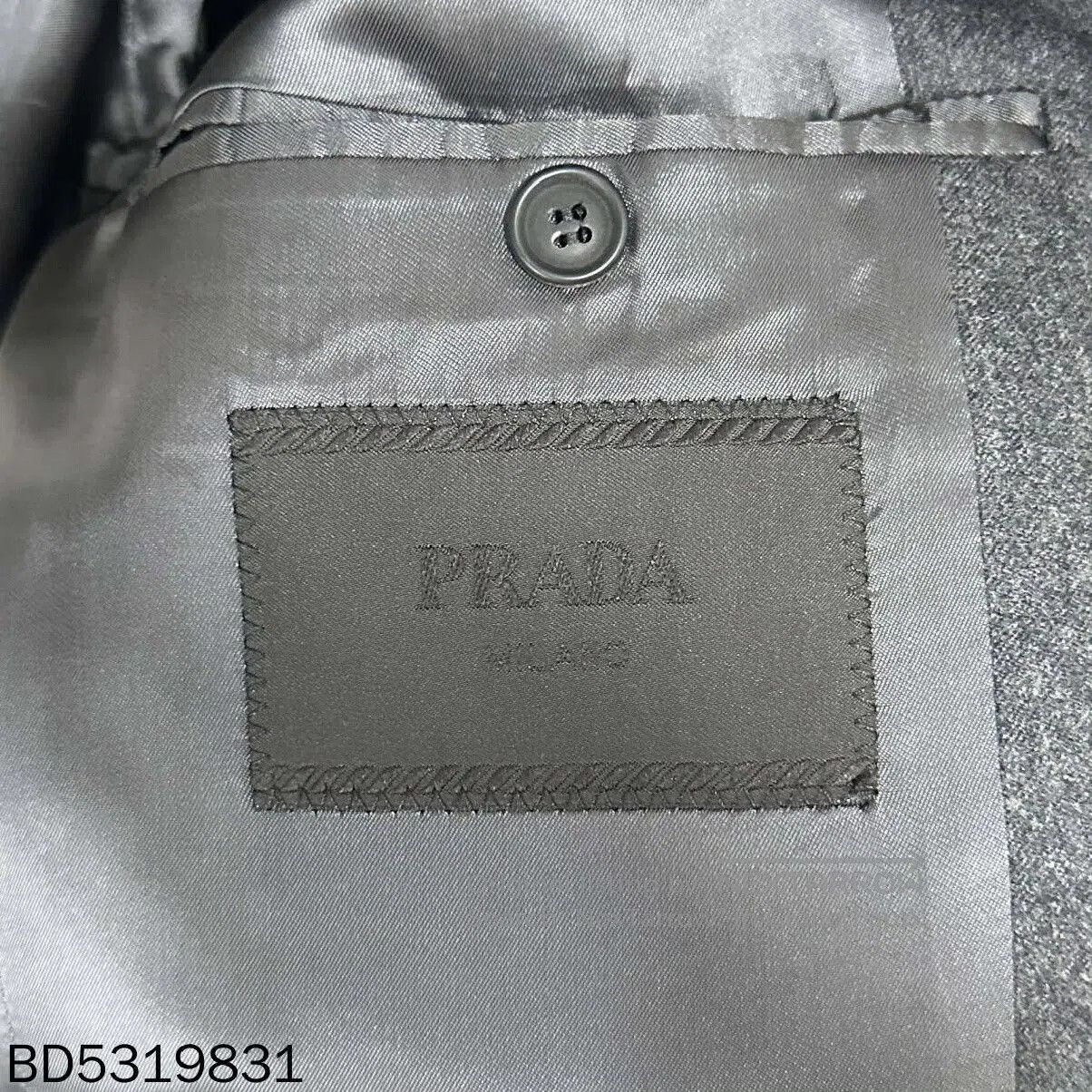 Prada prada gray suit jacket 48R. Size US M / EU 48-50 / 2 - 3 Thumbnail