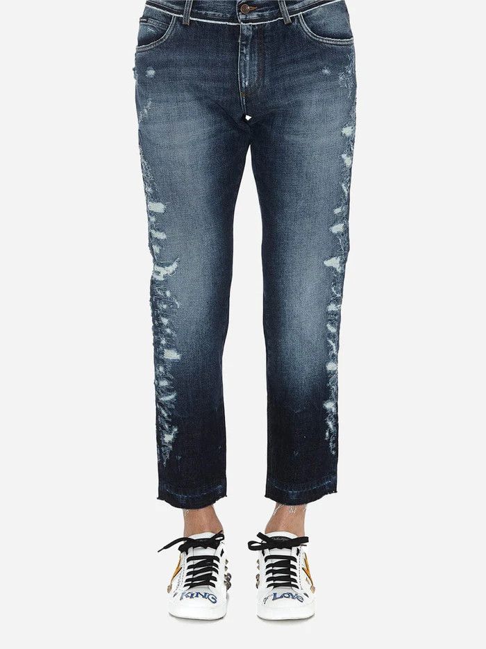 Dolce & Gabbana o1y0125 Jeans in Blue Size US 34 / EU 50 - 2 Thumbnail