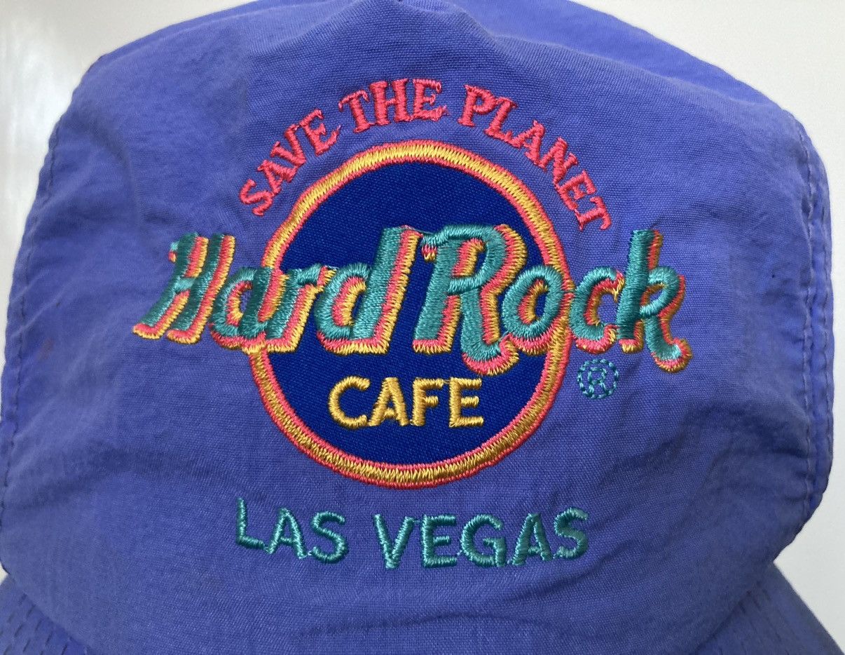 Hard Rock Cafe × Vintage HARD ROCK CAFE LAS VEGAS HAT CAP SAVE THE PLANET VINTAGE 90S Size ONE SIZE - 3 Thumbnail