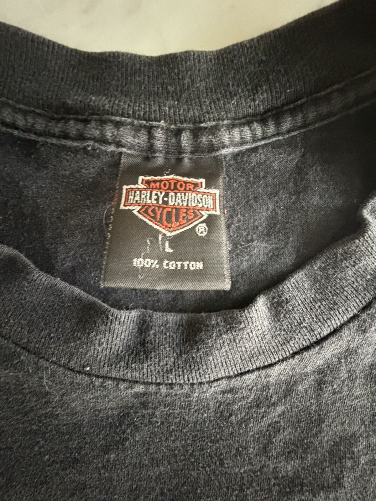 Harley Davidson Vintage Harley-Davidson Wolf Biker Cutoff Sleeveless Tee Size US L / EU 52-54 / 3 - 2 Thumbnail