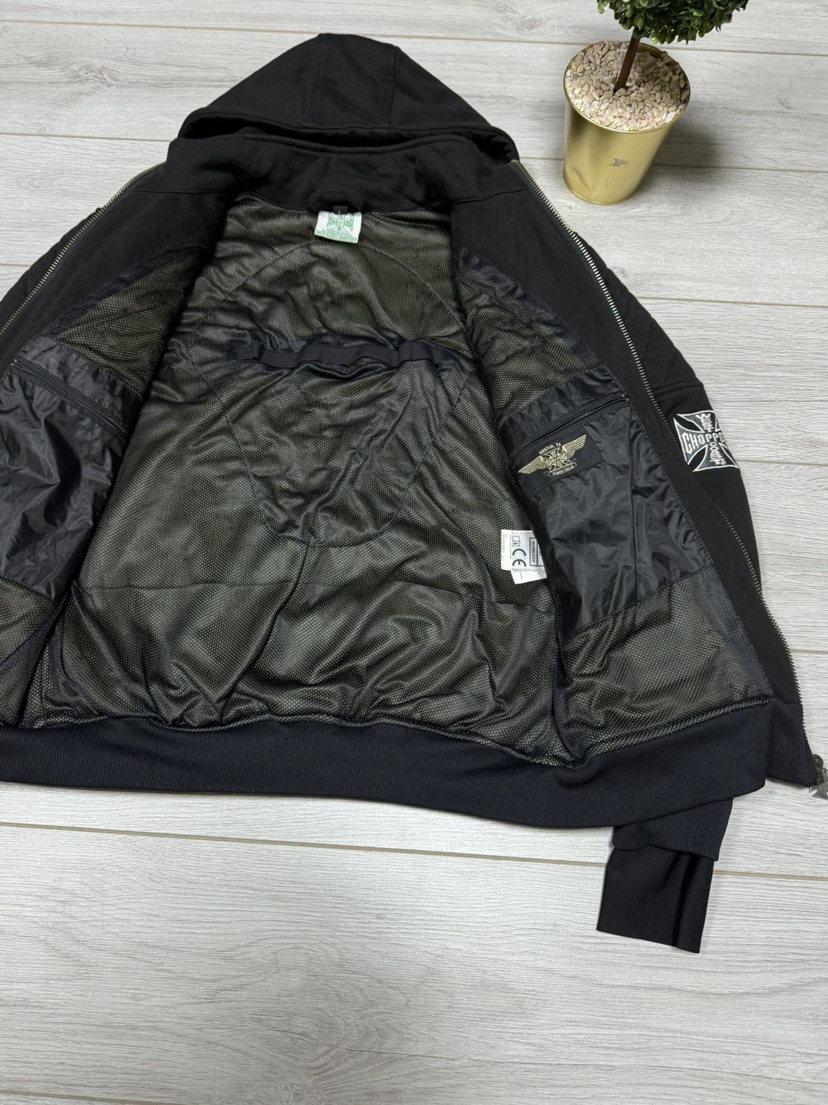 West Coast Choppers West Coast Choppers hoodie zip racing jacket big logo Size US L / EU 52-54 / 3 - 10 Thumbnail