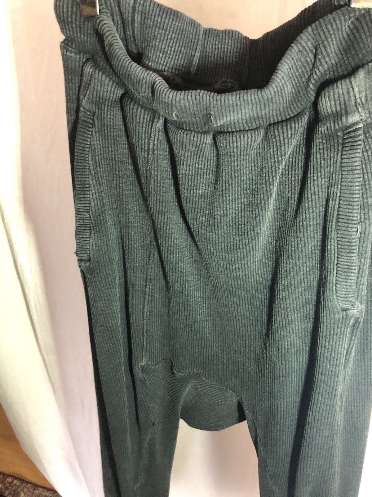 Boris Bidjan Saberi BORIS BIDJAN SABERI FW16 “Long John” Drop Crotch Pants Size US 29 - 7 Thumbnail