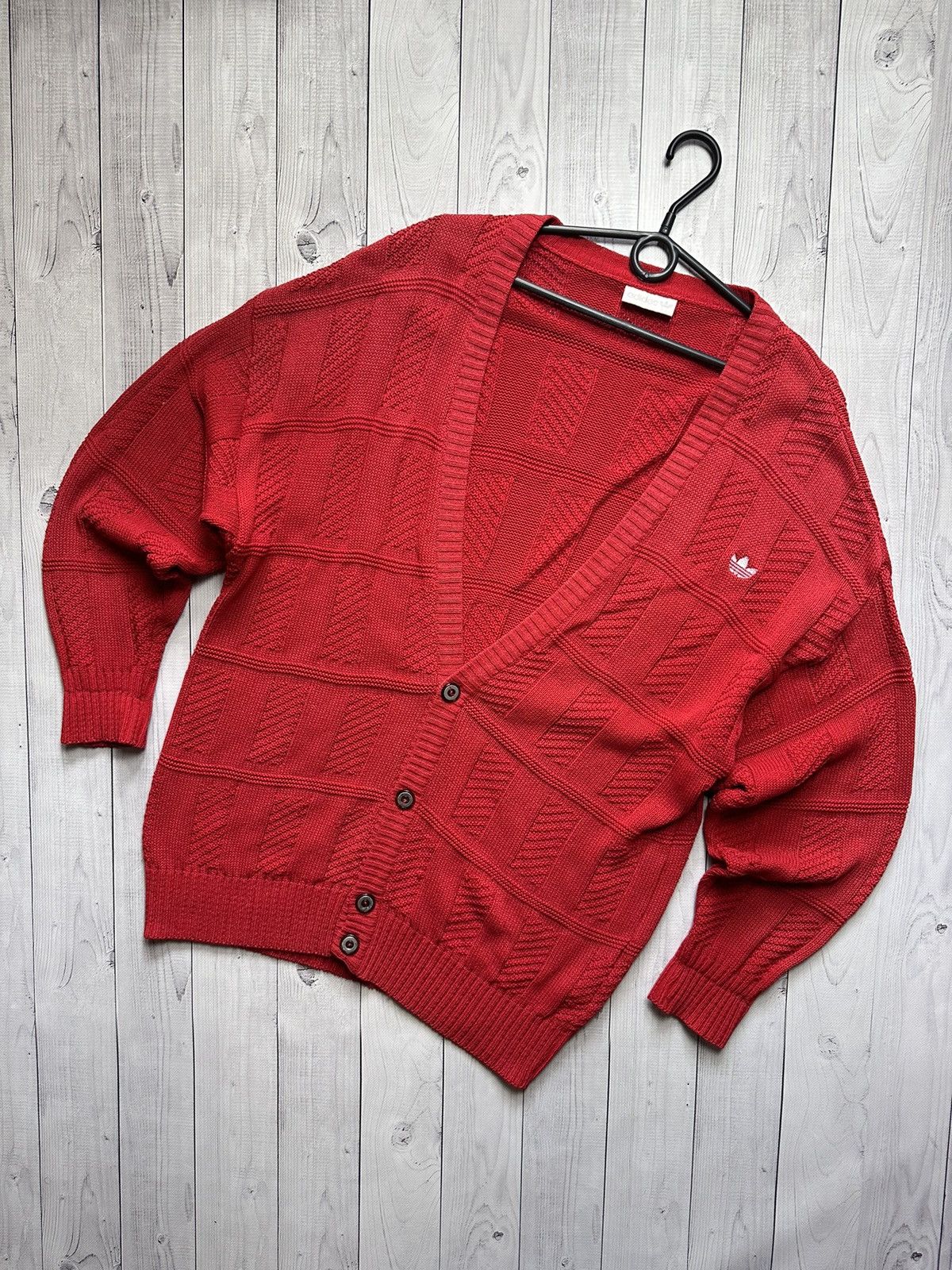 Vintage Vintage adidas originals west Germany cardigan sweater L Size US L / EU 52-54 / 3 - 1 Thumbnail