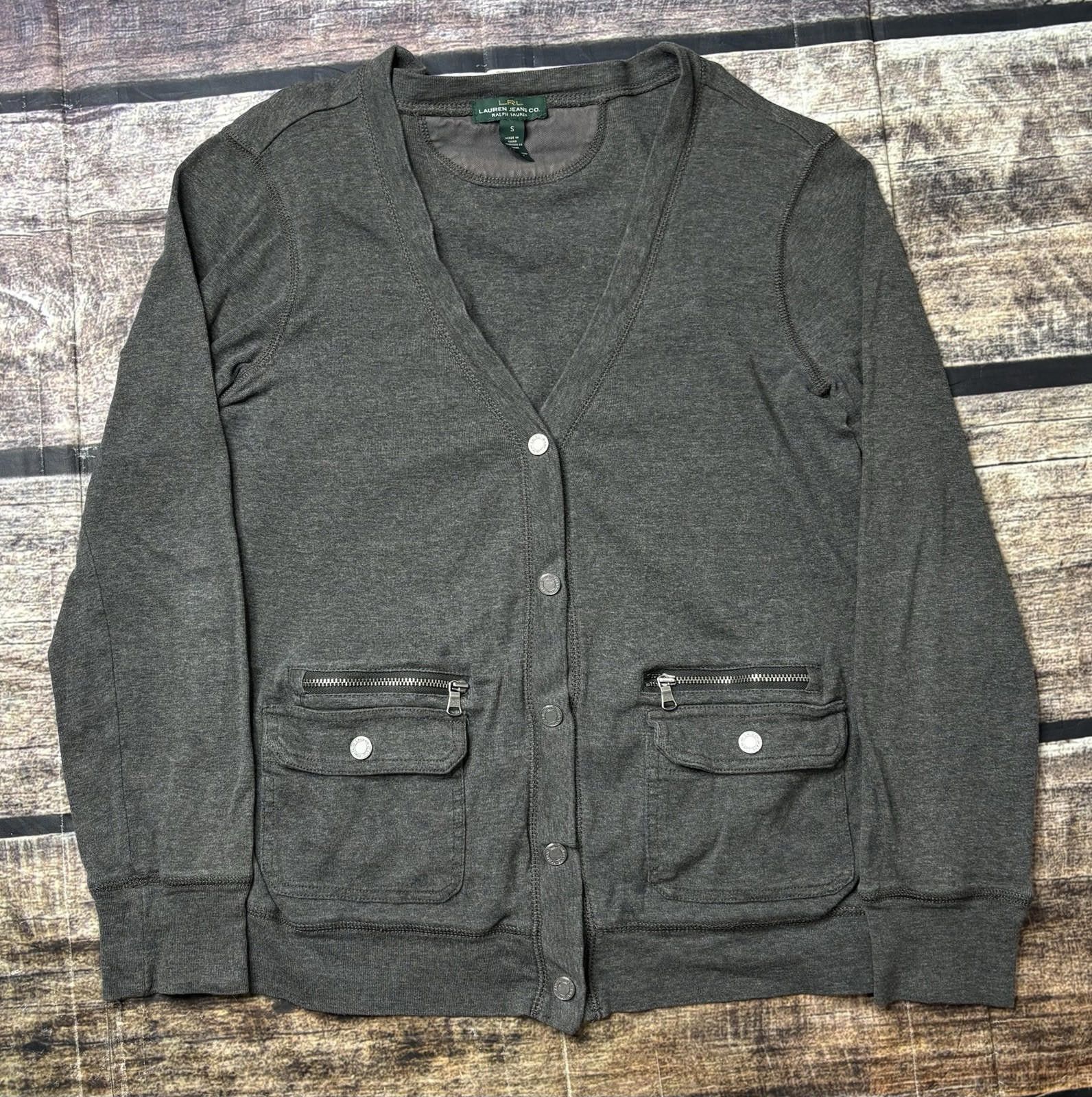 Ralph Lauren VTG Lauren Jeans Co Cardigan Sweater Women's Small Snap Size S / US 4 / IT 40 - 1 Thumbnail