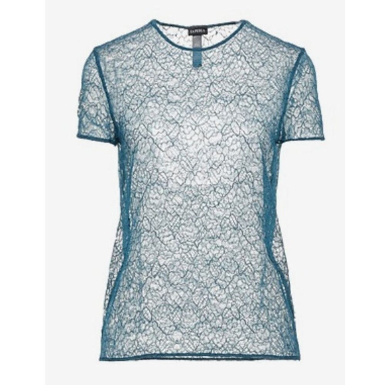 La Perla La Perla lace shirt Jade M Size M / US 6-8 / IT 42-44 - 1 Thumbnail