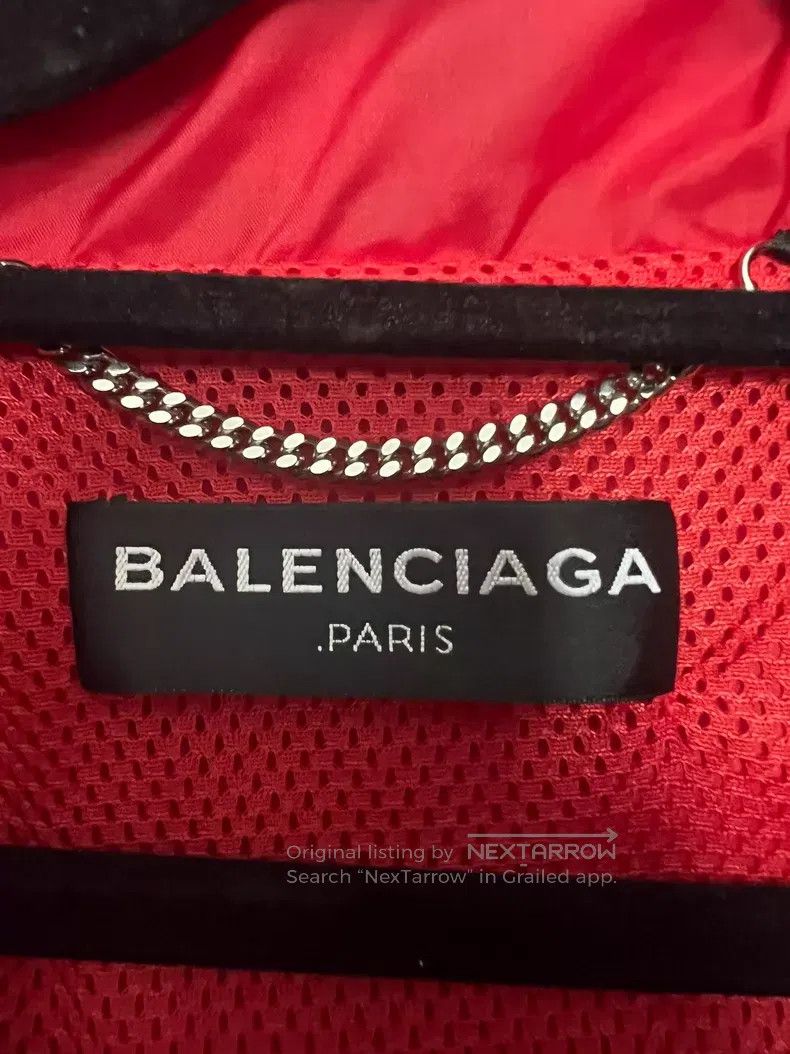 Balenciaga Balenciaga Red Windbreaker Jacket Size US M / EU 48-50 / 2 - 3 Thumbnail