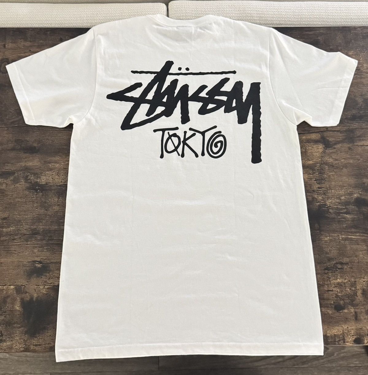 Stussy Tokyo Chapter Tee White Size S NWOT
