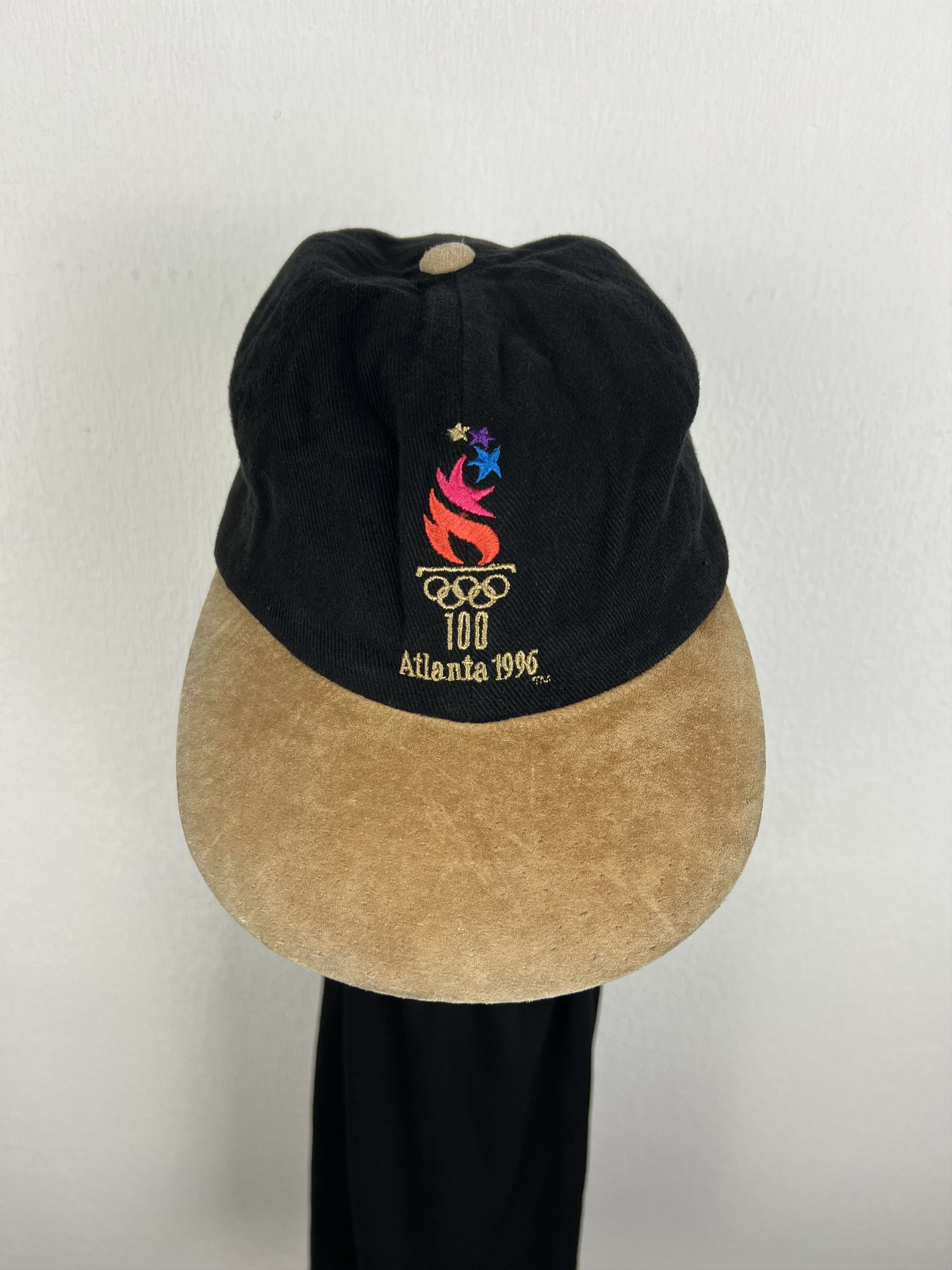 Vintage Vintage 90's 1996 Atlanta Olympics Rare Hat Cap USA Rare Size ONE SIZE - 2 Thumbnail