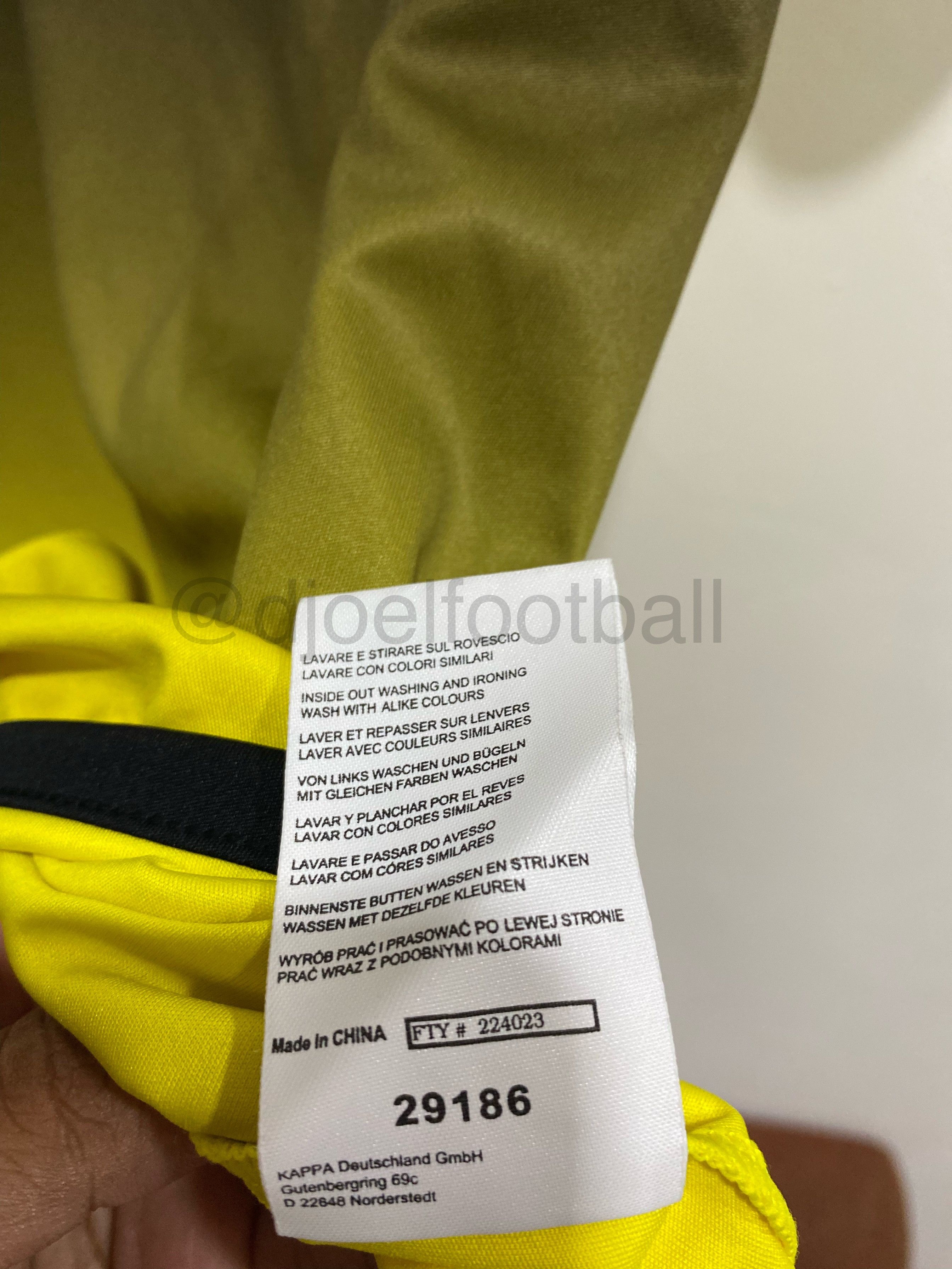 Kappa Borussia Dortmund 2011 Home Player Issue LEWANDOWSKI #9 Rare Size US XL / EU 56 / 4 - 9 Thumbnail