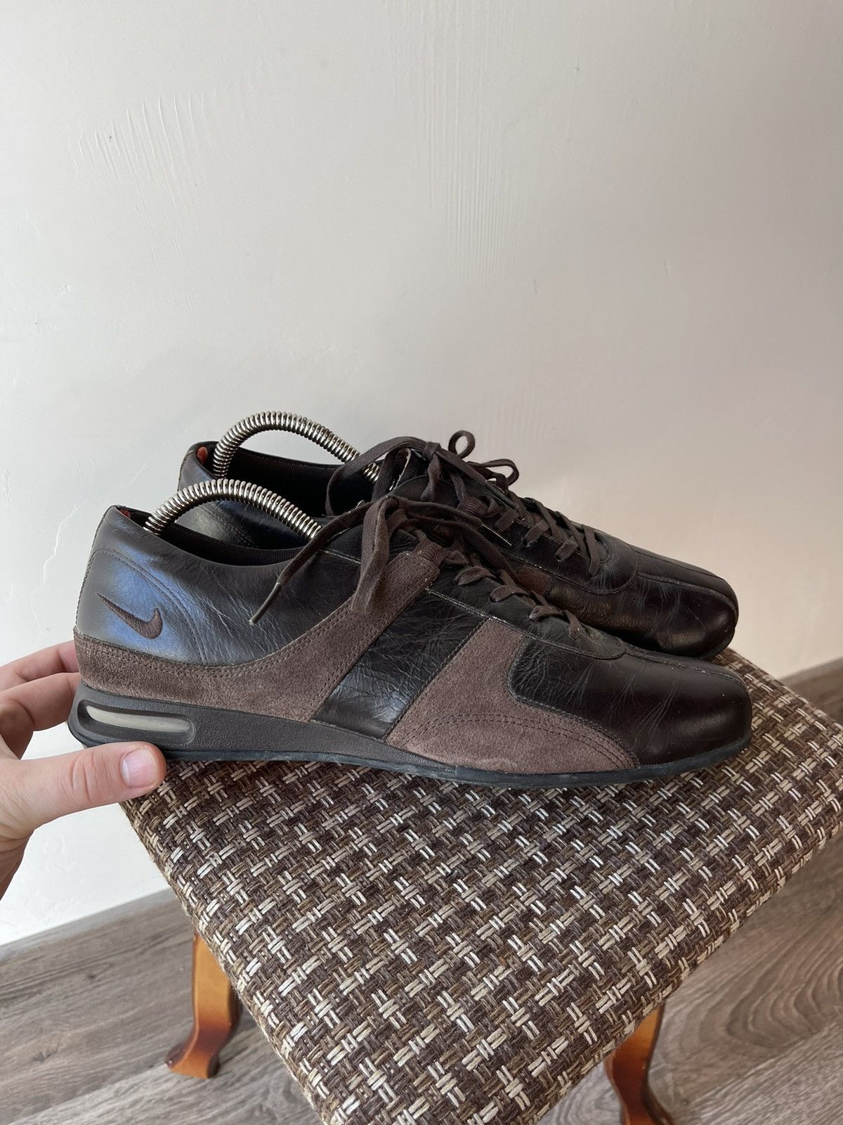 Nike Rare Nike Air Kimon Brown Leather Y2K Casual Sneakers Men s9 Size US 9 / EU 42 - 2 Thumbnail