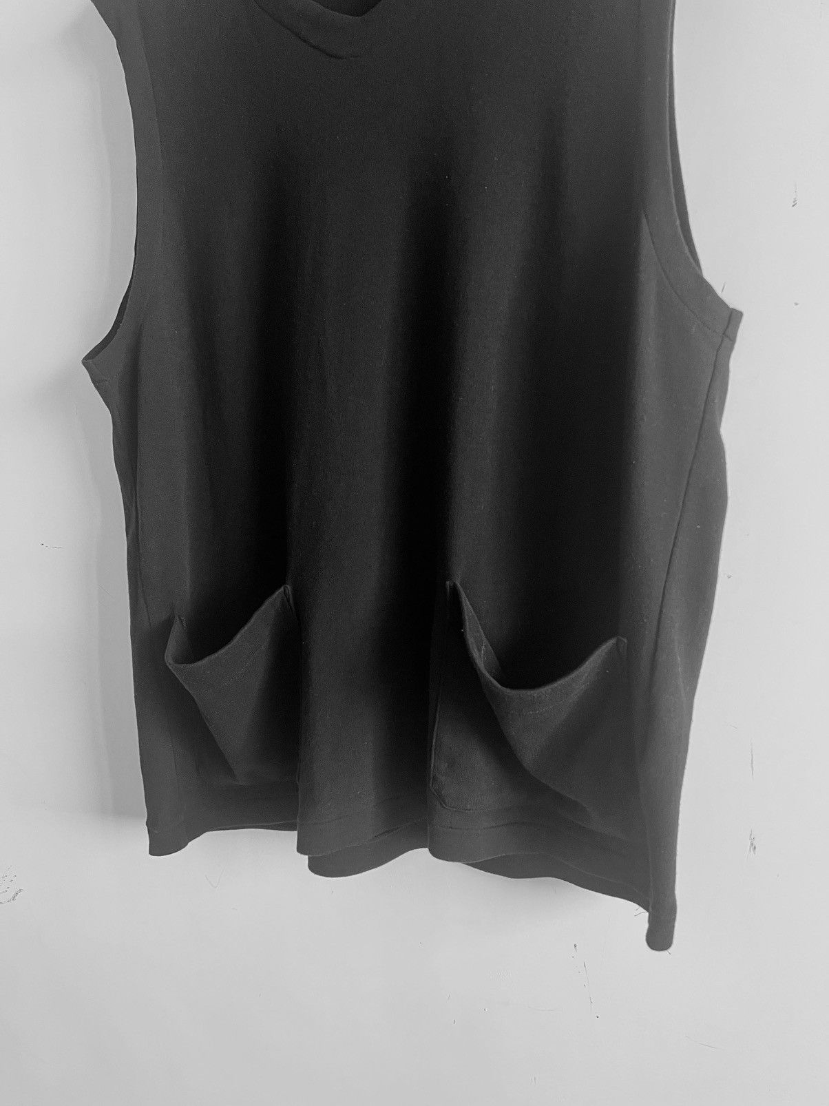 Yohji Yamamoto Yohji Yamamoto Pour Homme Linen/Silk Patch Pocket Vest Size US L / EU 52-54 / 3 - 4 Thumbnail