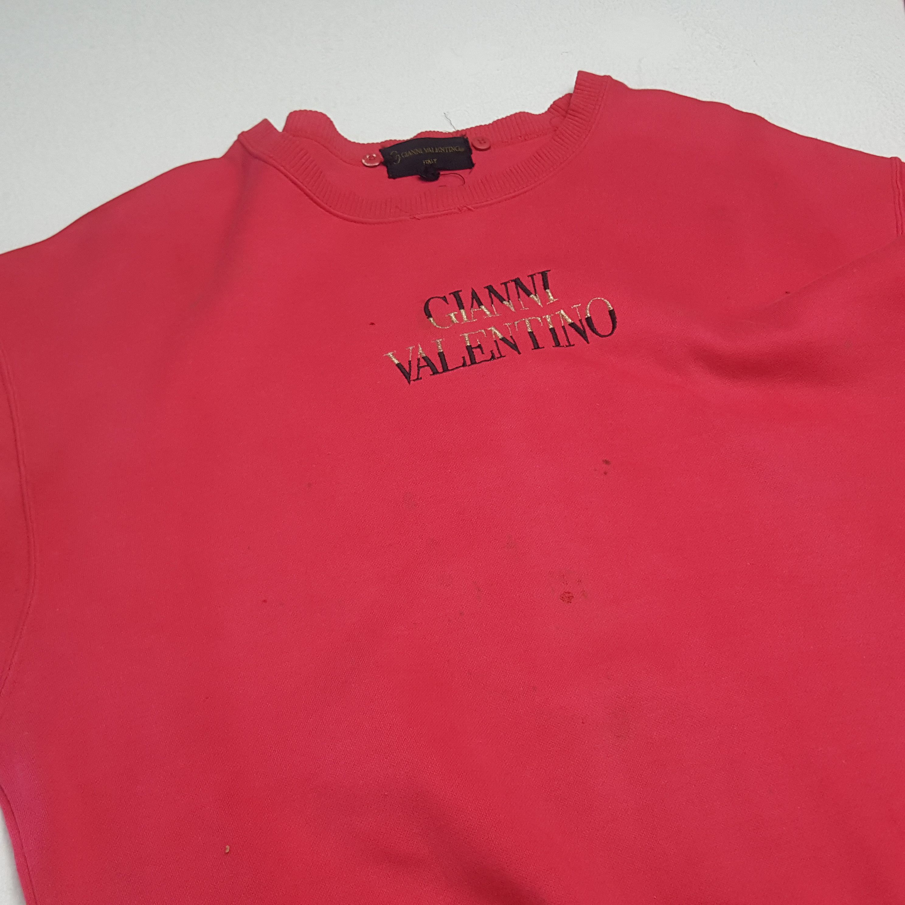 Gianni Valentino × Vintage Vintage Gianni Valentino Italian Style Embroidery Sweatshirt Size US S / EU 44-46 / 1 - 7 Thumbnail
