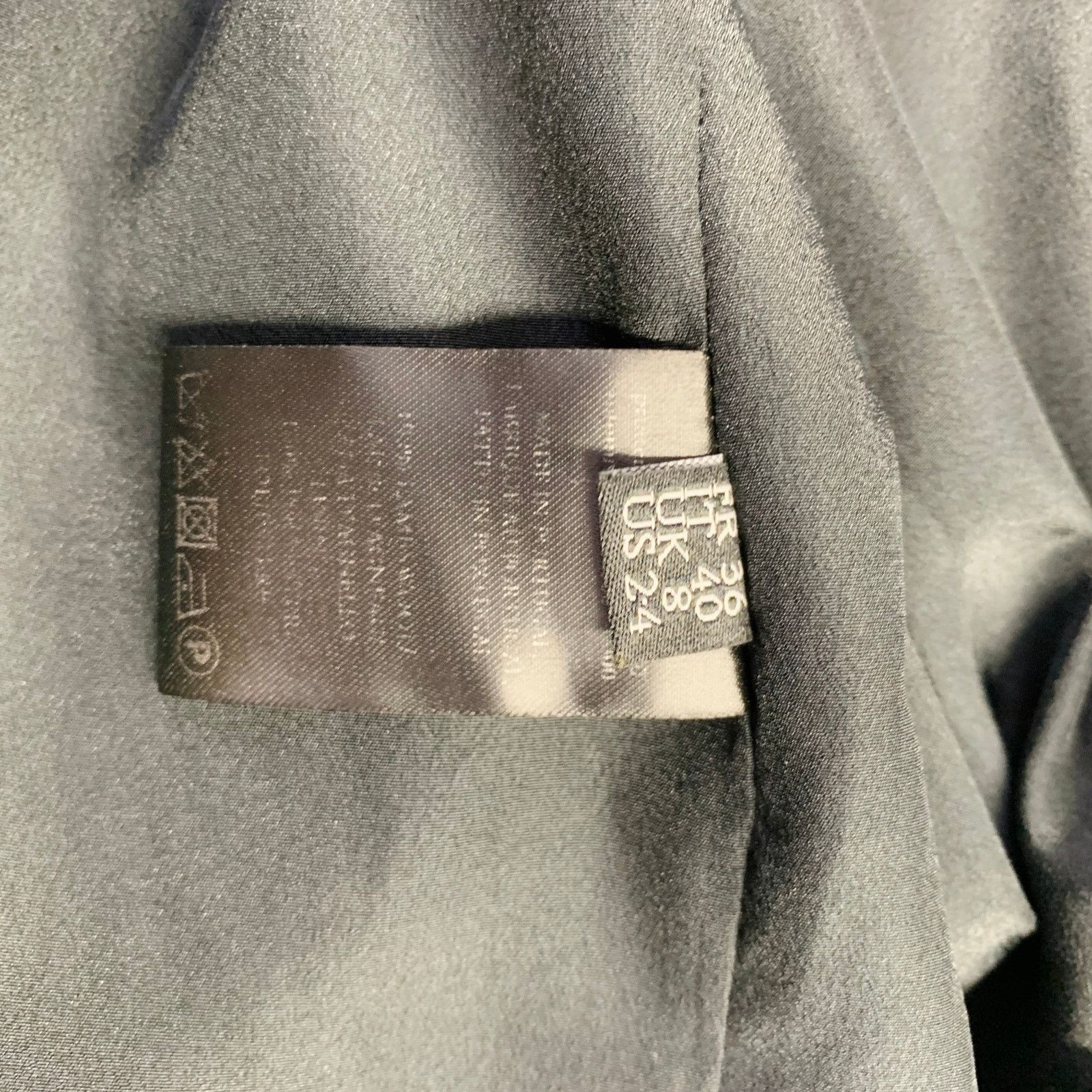 rokh ROKH Size 4 Grey Wool Herringbone Belted A-Line Skirt Size 27" / US 4 / IT 40 - 5 Thumbnail