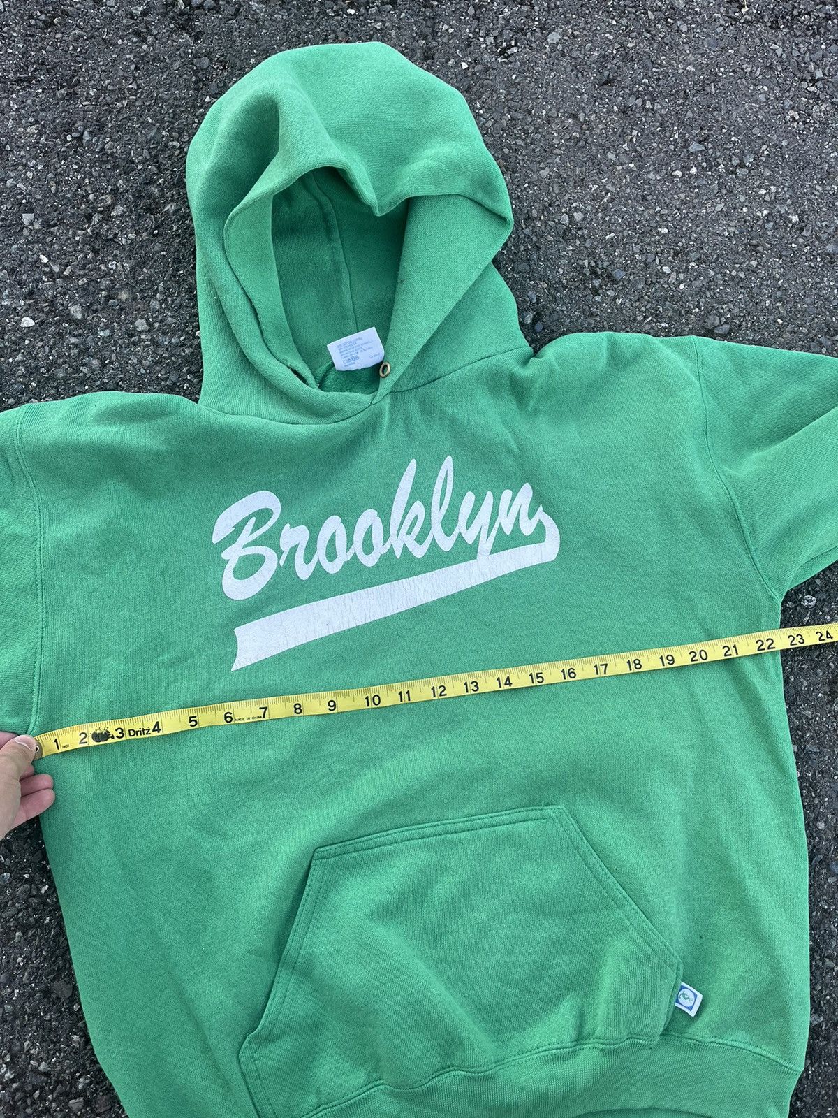 4GSELLER VTG cropped “Brooklyn” hoodie RARE Size US M / EU 48-50 / 2 - 8 Thumbnail