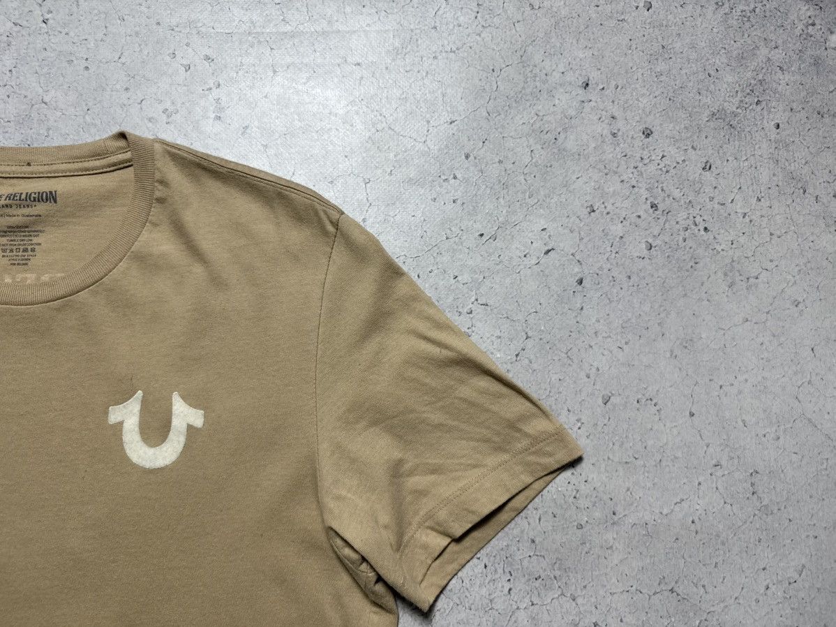 True Religion True Religion Buddha Big Logo T-Shirt Beige Size US L / EU 52-54 / 3 - 3 Thumbnail