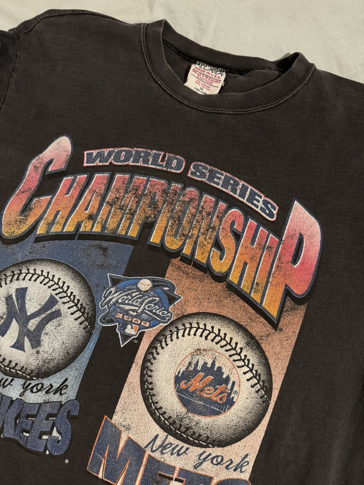 MLB × New York Yankees × Vintage Vintage 2000’s Subway Series Championship long sleeve Size US M / EU 48-50 / 2 - 2 Thumbnail