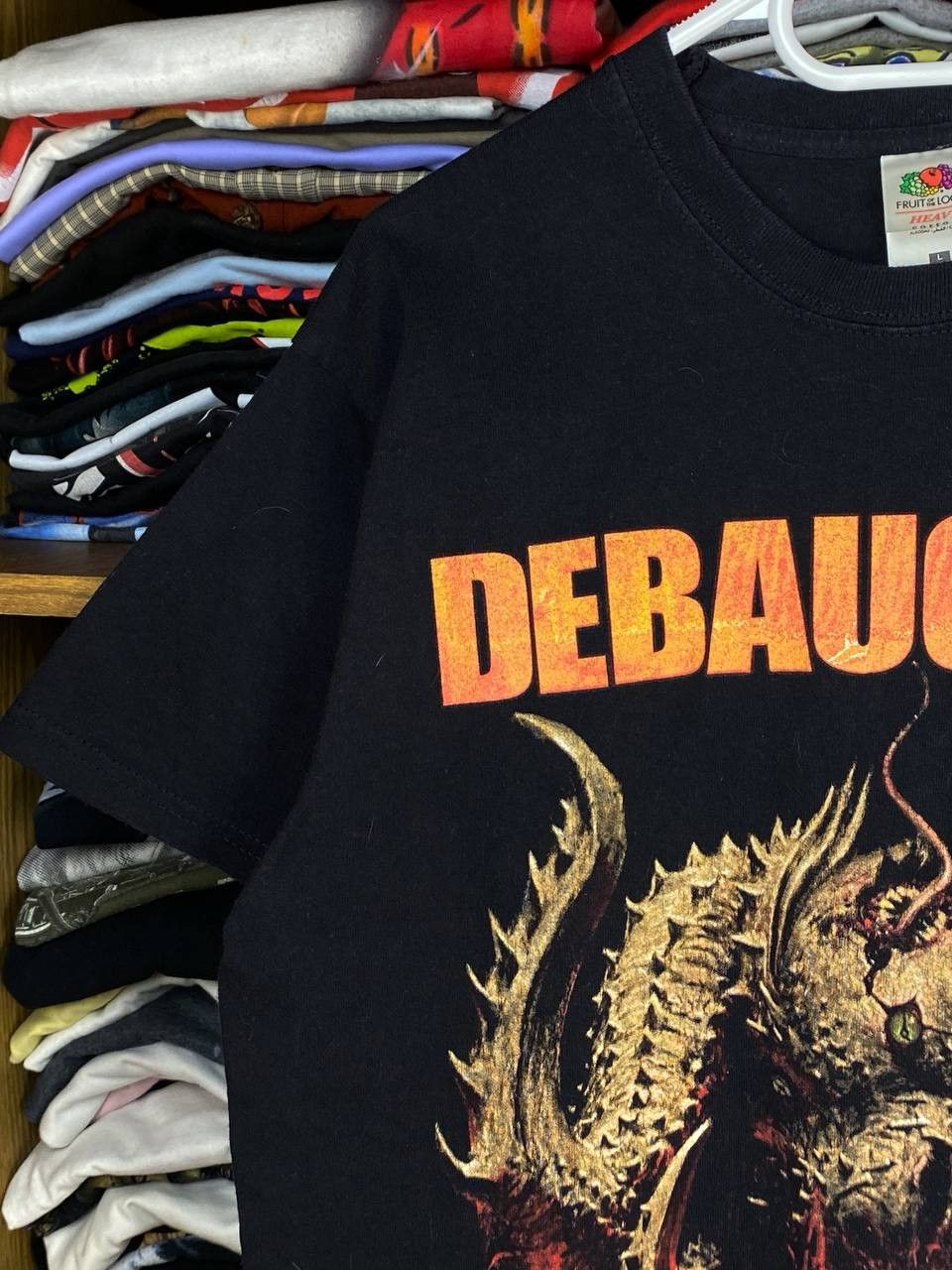 Band Tees Debauchery "Fuck Humanity" 2015 Horror Rock Band Tee Size US L / EU 52-54 / 3 - 3 Thumbnail