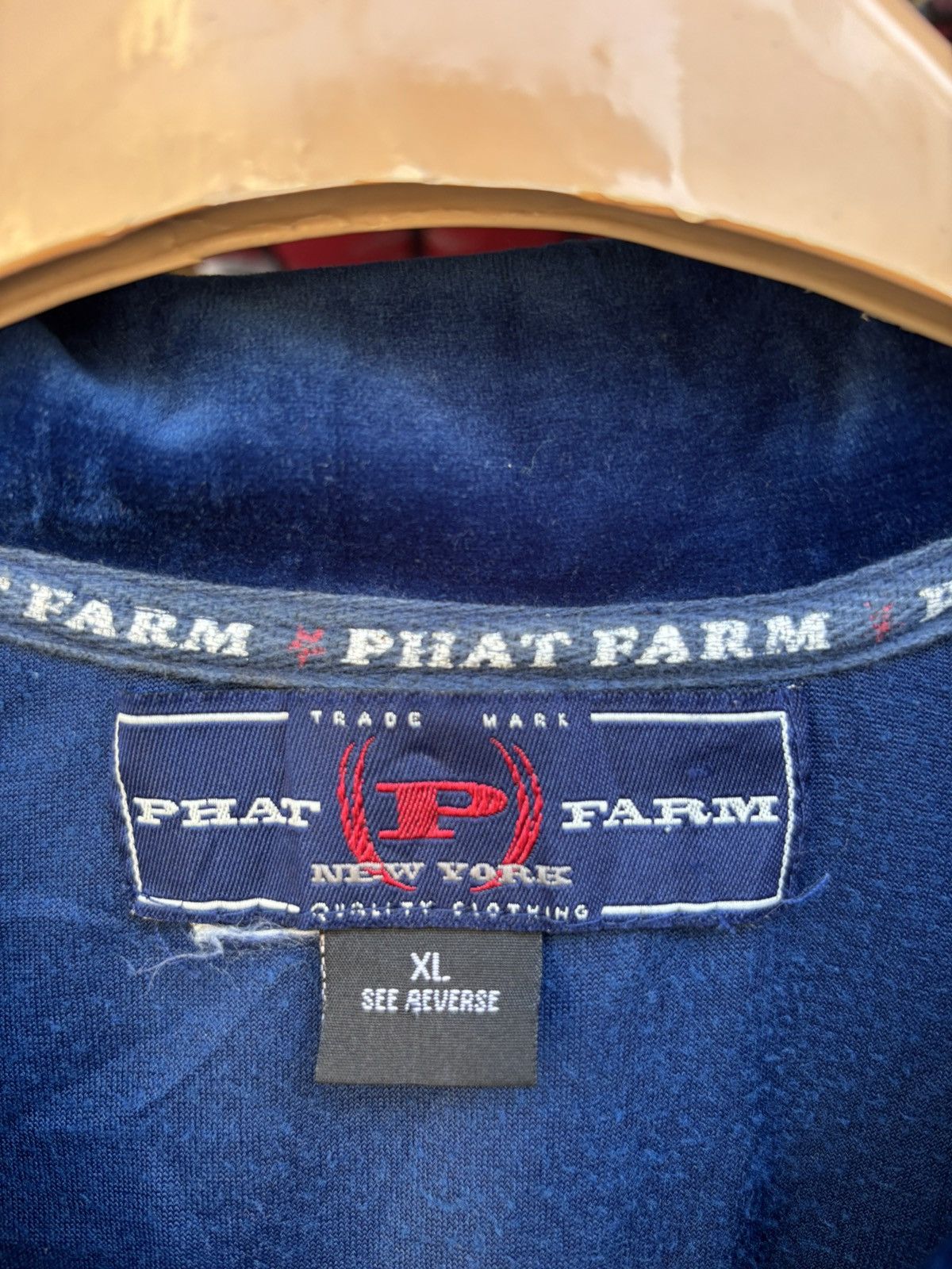 Phat Farm Vintage Phat Farm Velvet Track Jacket Size US XL / EU 56 / 4 - 4 Thumbnail