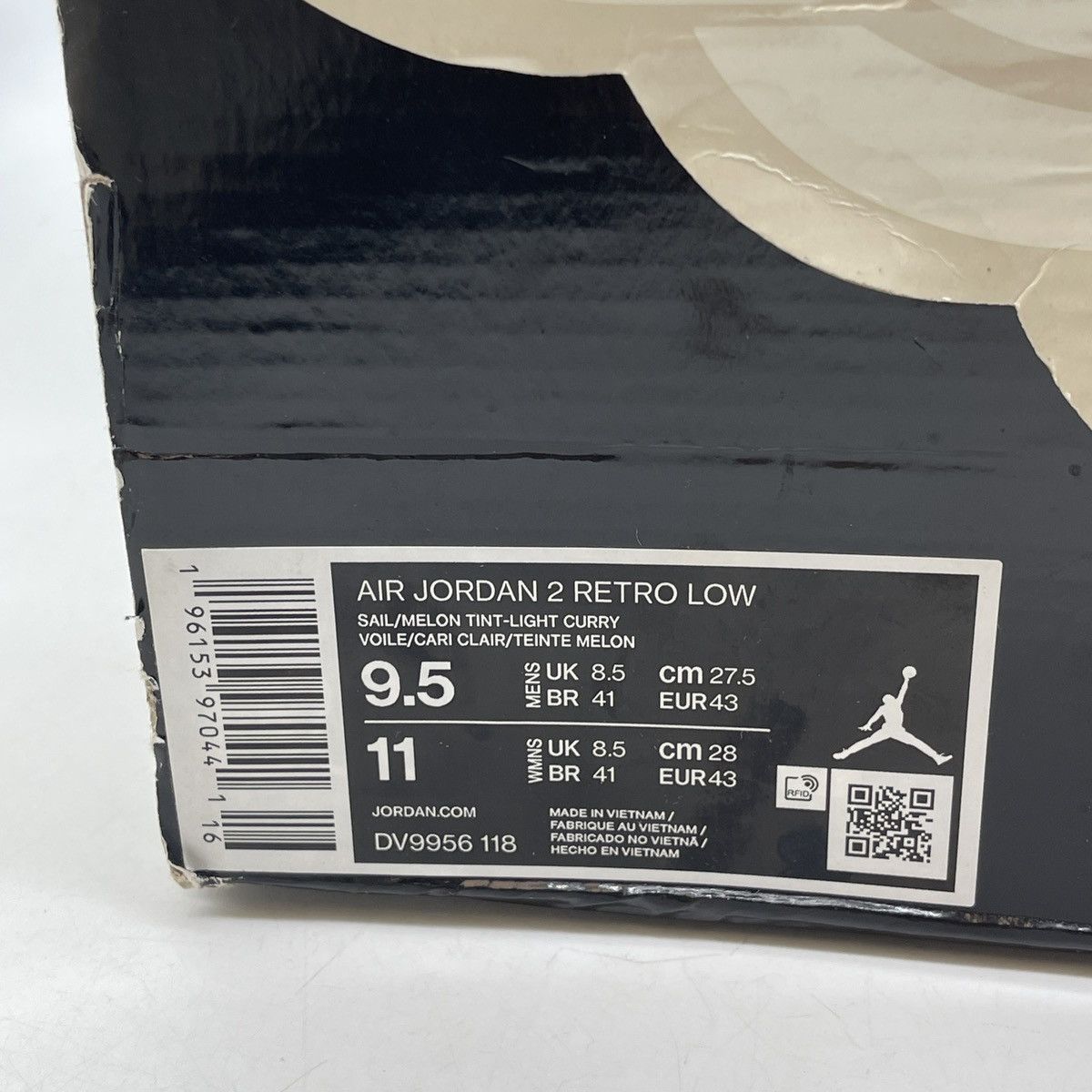 Jordan Brand Air Jordan 2 low melon tint Size US 9.5 / EU 42-43 - 9 Thumbnail