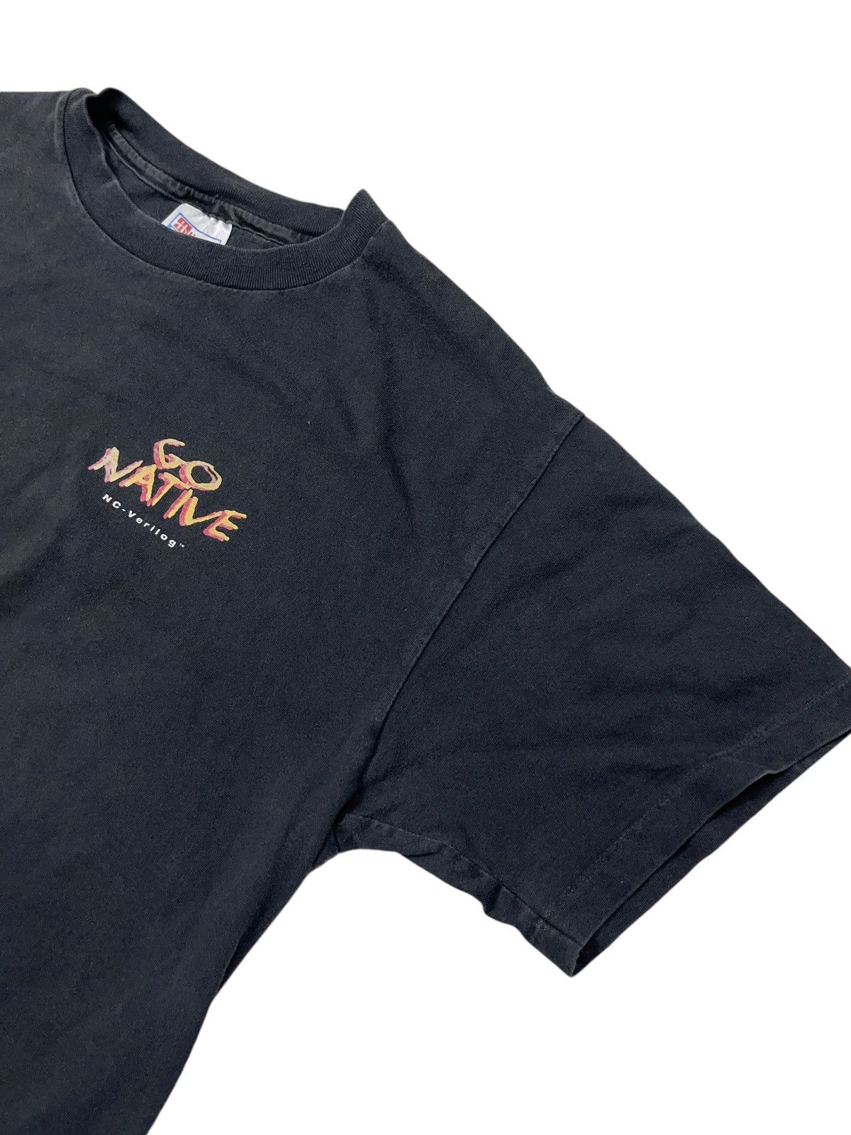 Hanes × Vintage Vintage 90s INCA Software Programme T-shirt Size US L / EU 52-54 / 3 - 5 Thumbnail