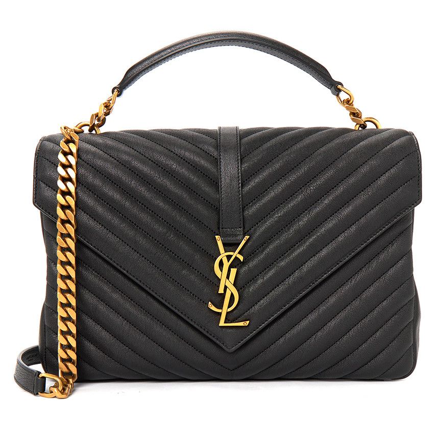 image of YVES Saint Laurent Shoulder Bag Black, Women's