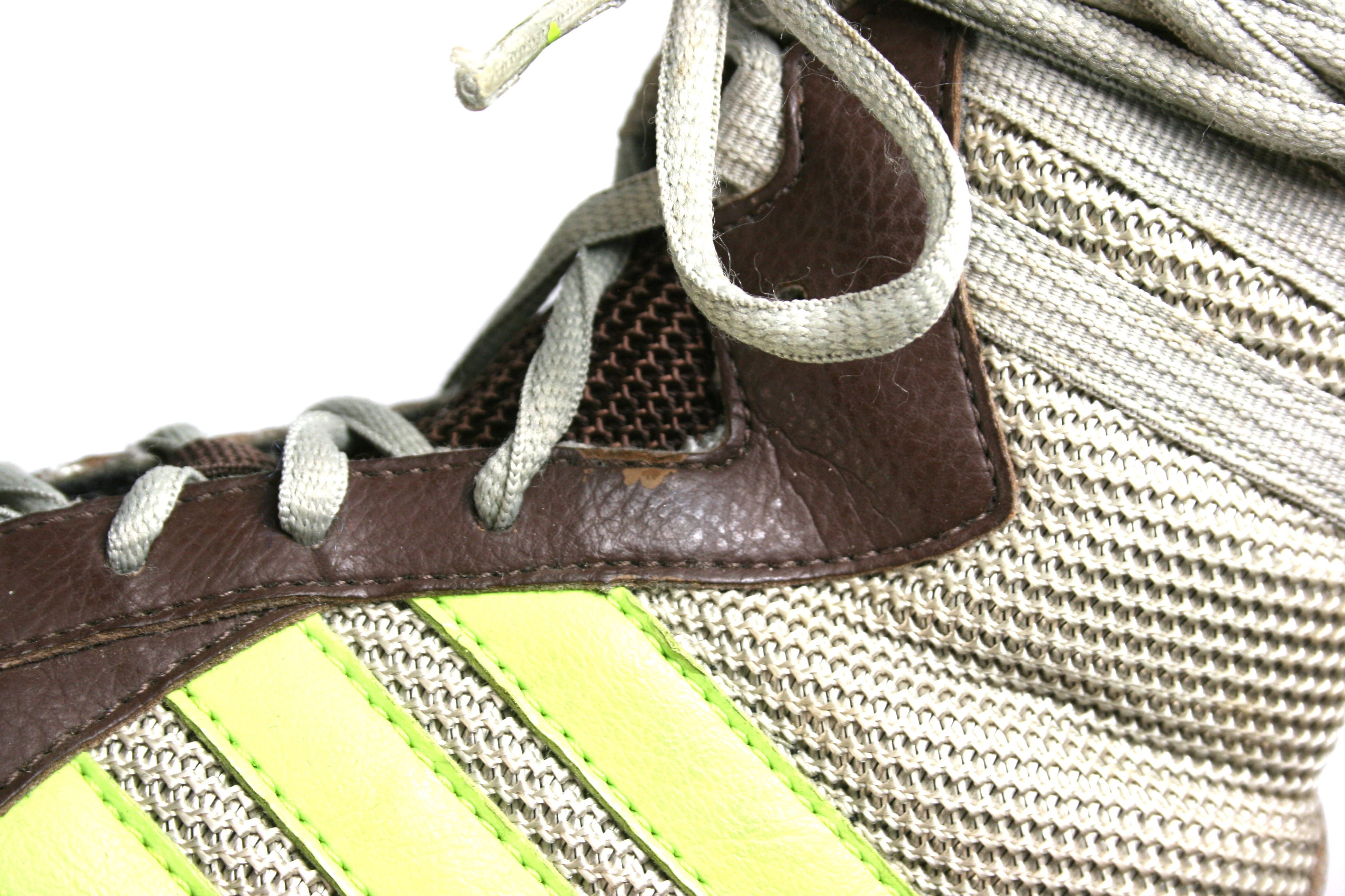 Adidas 2004 Tygun Boxing Y2K High Laced Boots Vintage Size US 8 / IT 38 - 7 Thumbnail