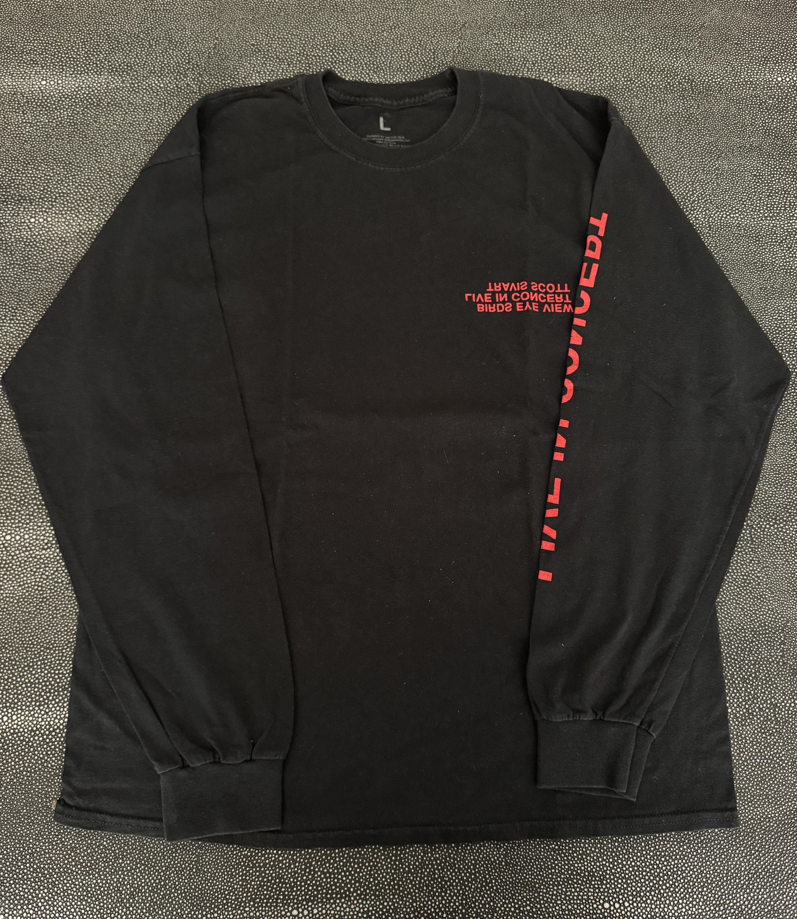 Travis Scott Travis Scott Birds Eye View Tour Long Sleeve Size US L / EU 52-54 / 3 - 1 Thumbnail