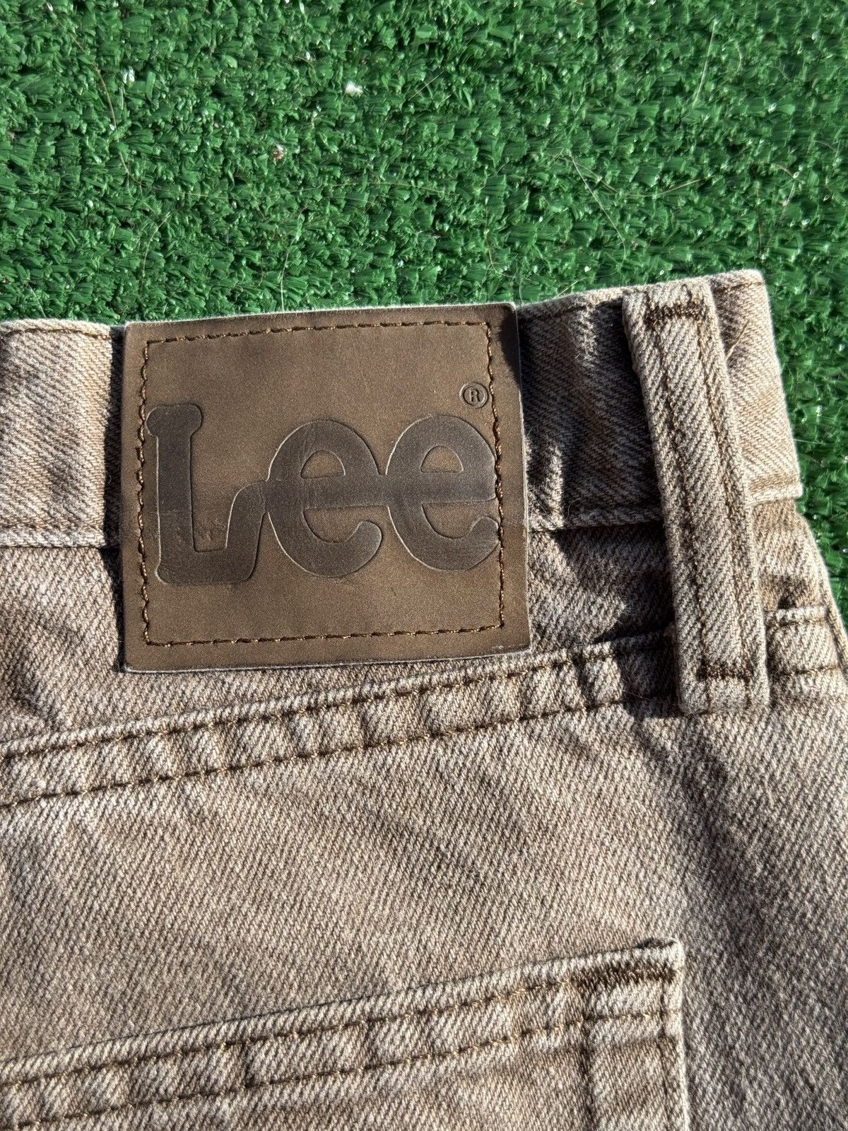 Lee Beige Lee Regular Fit Pants Size US 36 / EU 52 - 5 Thumbnail