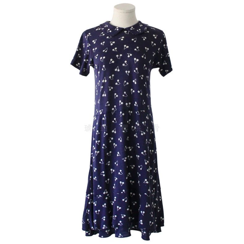 Comme des Garcons Comme Des Garcons Cherry print crewneck knit dress Size S / US 4 / IT 40 - 9 Thumbnail