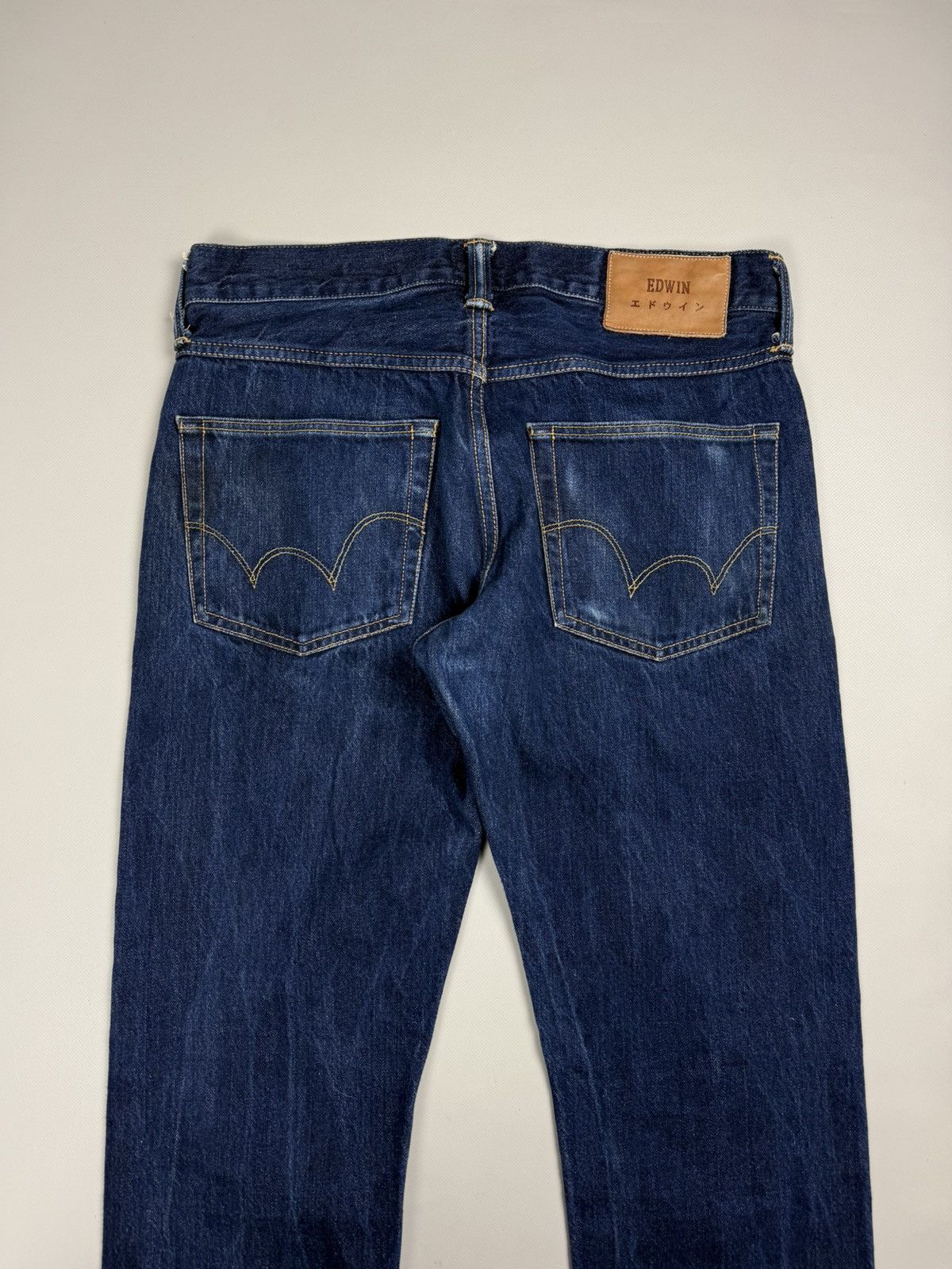 Edwin Edwin ED-55 Regular Tapered Rainbow Selvedge Denim Jeans Size US 31 - 21 Thumbnail